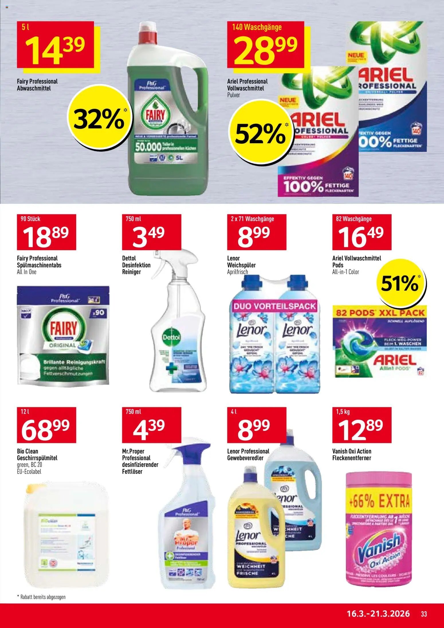 Prodega aktionen (2026-03-16 - 2026-03-21)