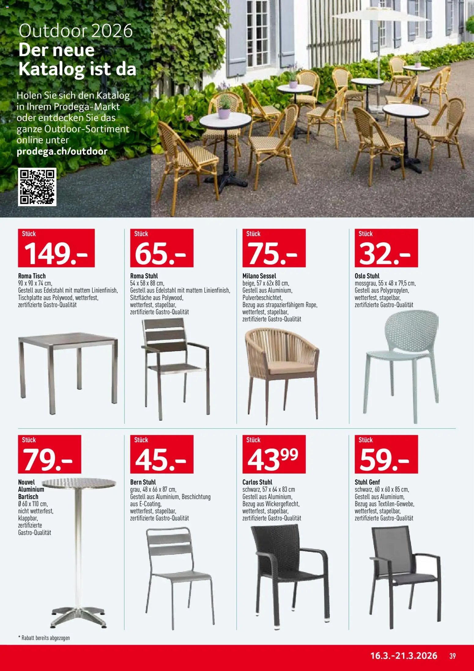Prodega aktionen (2026-03-16 - 2026-03-21)