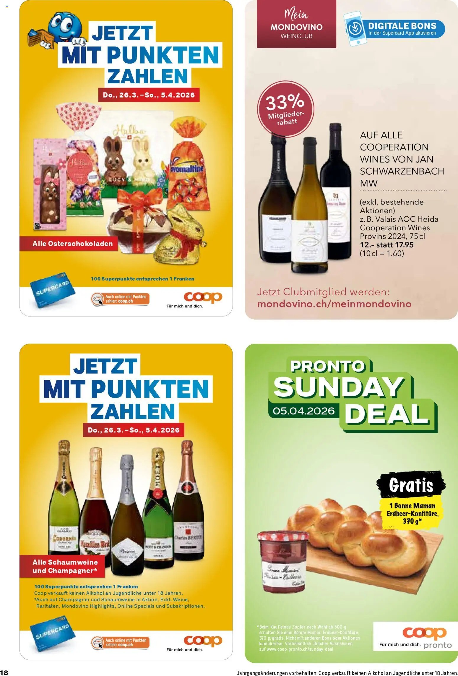 Coop aktionen (2026-03-31 - 2026-04-08)