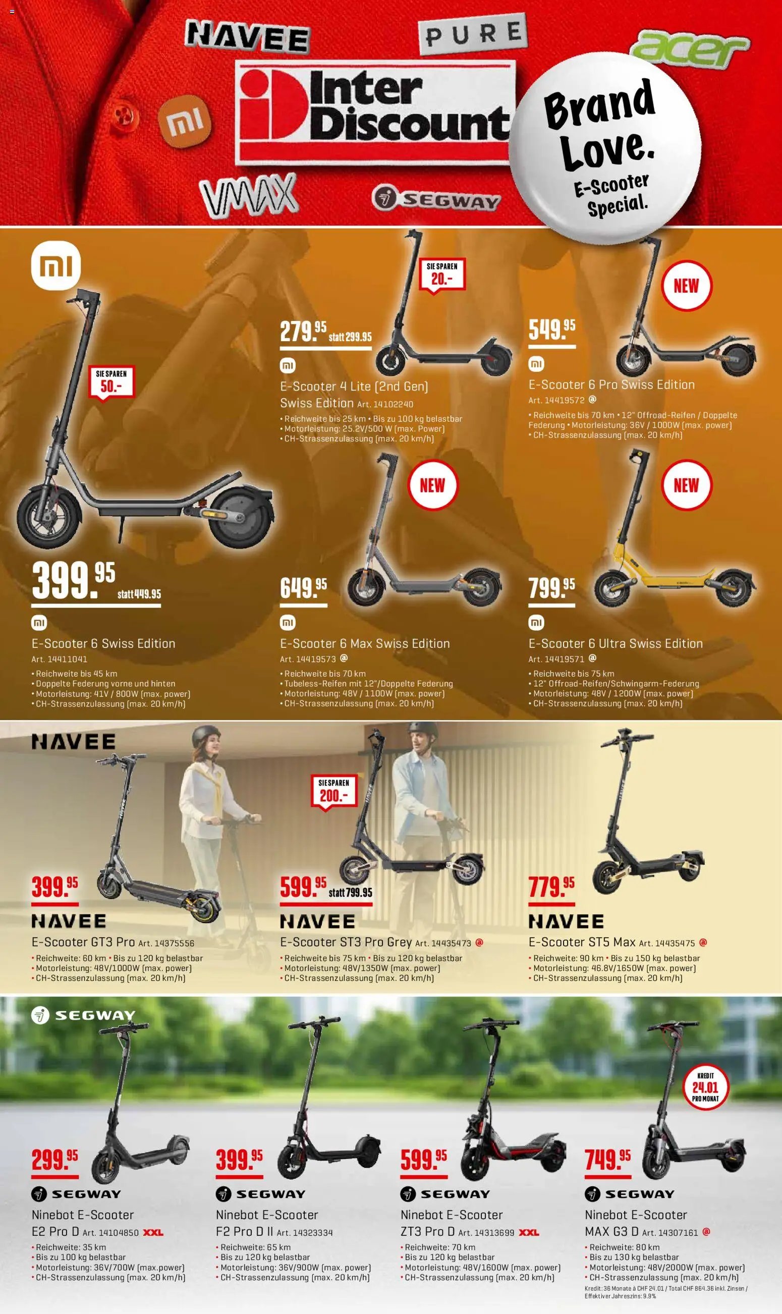 Interdiscount aktionen Grill und eScooter (2026-04-20 - 2026-05-03)