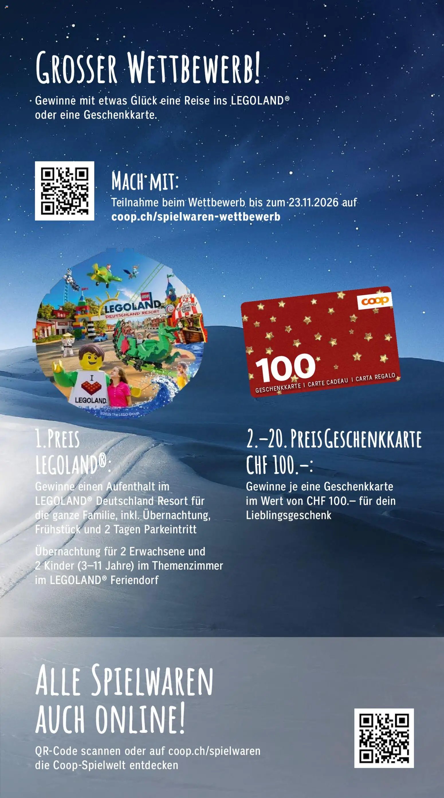 Coop aktionen Spielwarenkatalog