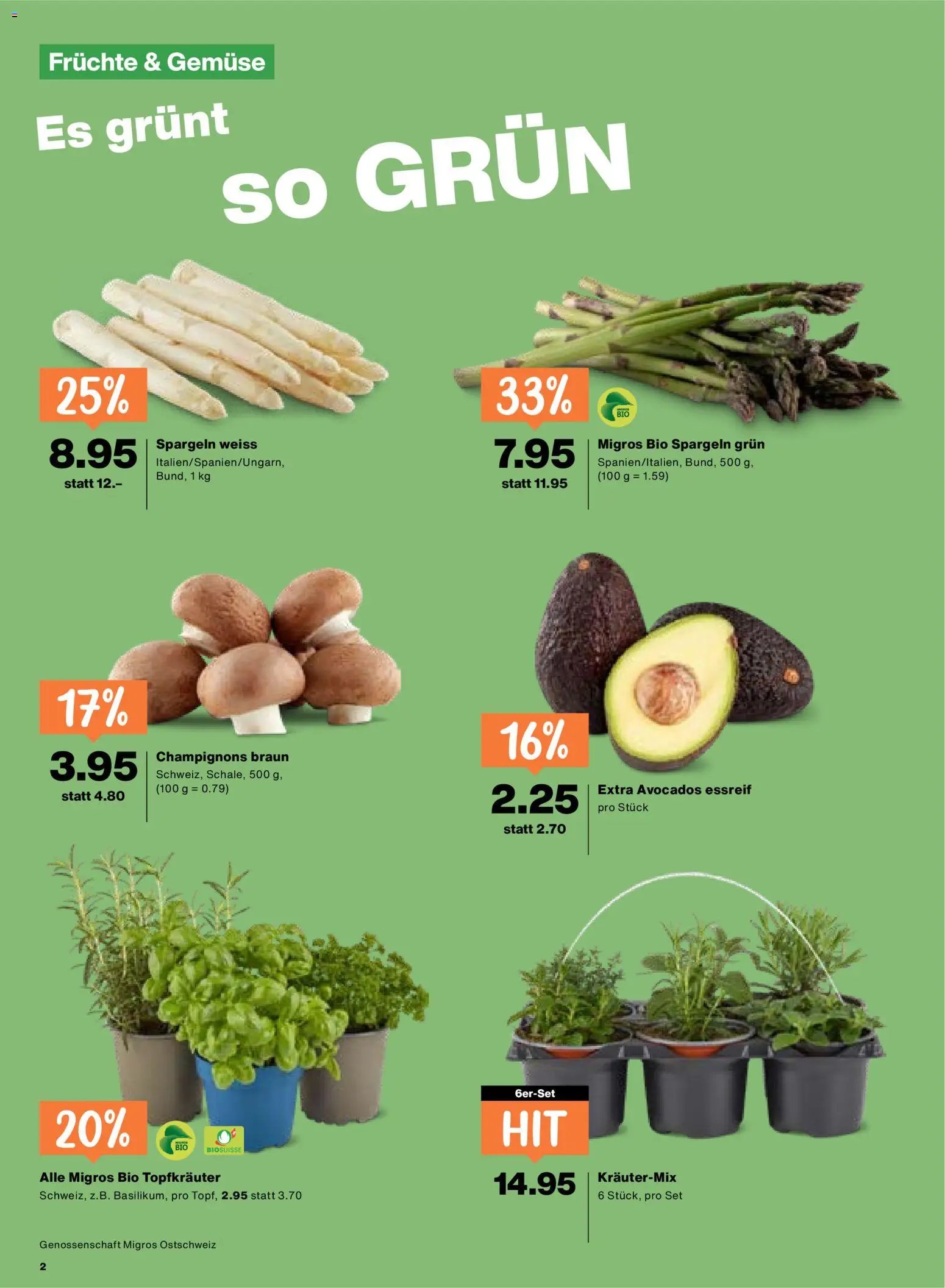 Migros aktionen (2026-04-09 - 2026-04-15)
