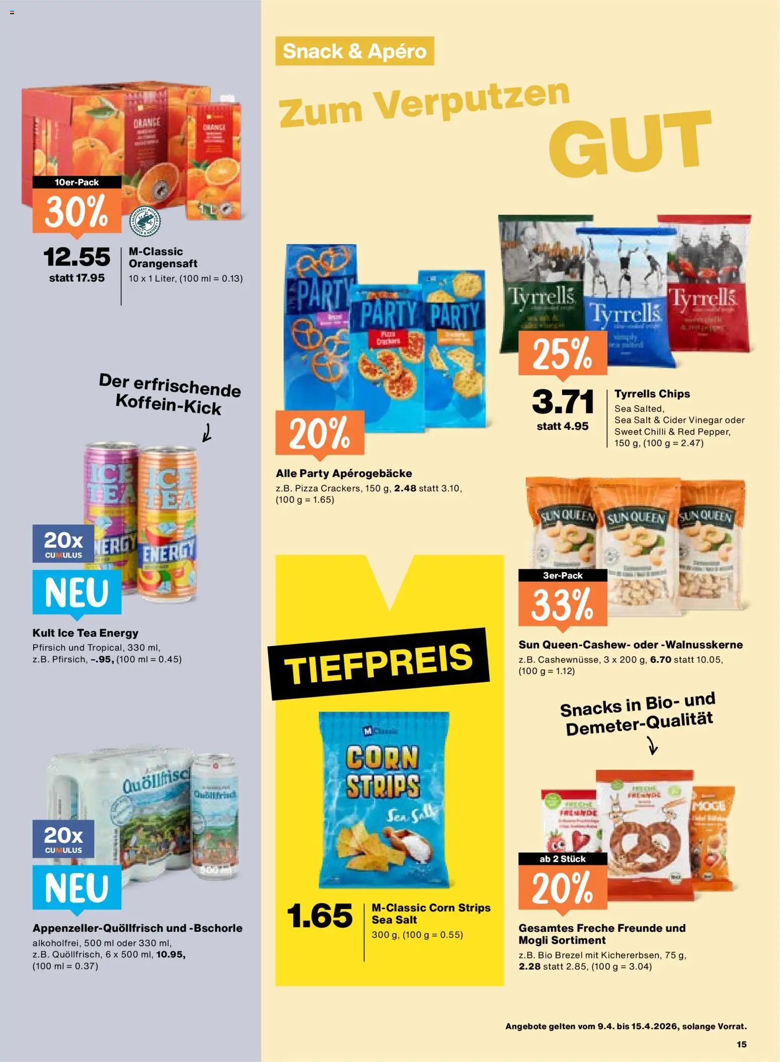 Migros aktionen (2026-04-09 - 2026-04-15)