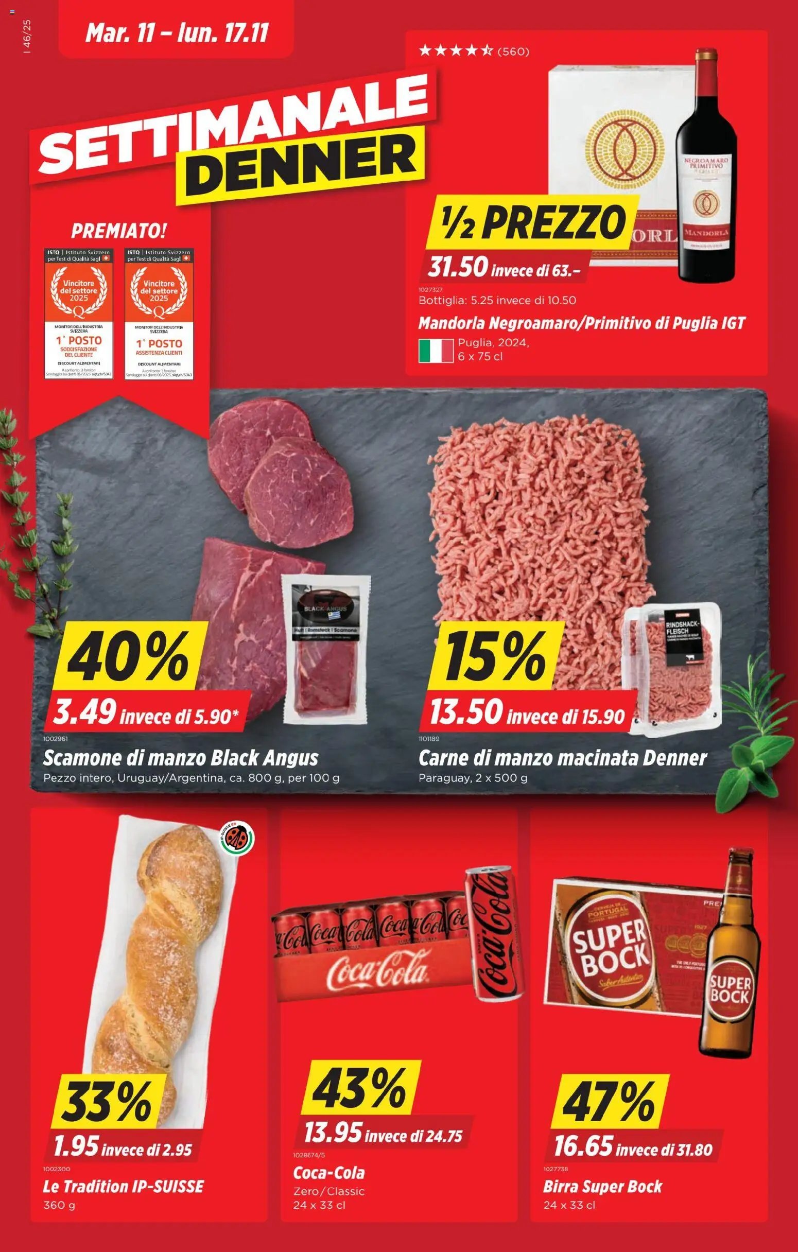 Denner Aktionen IT (2025-11-11 - 2025-11-17)