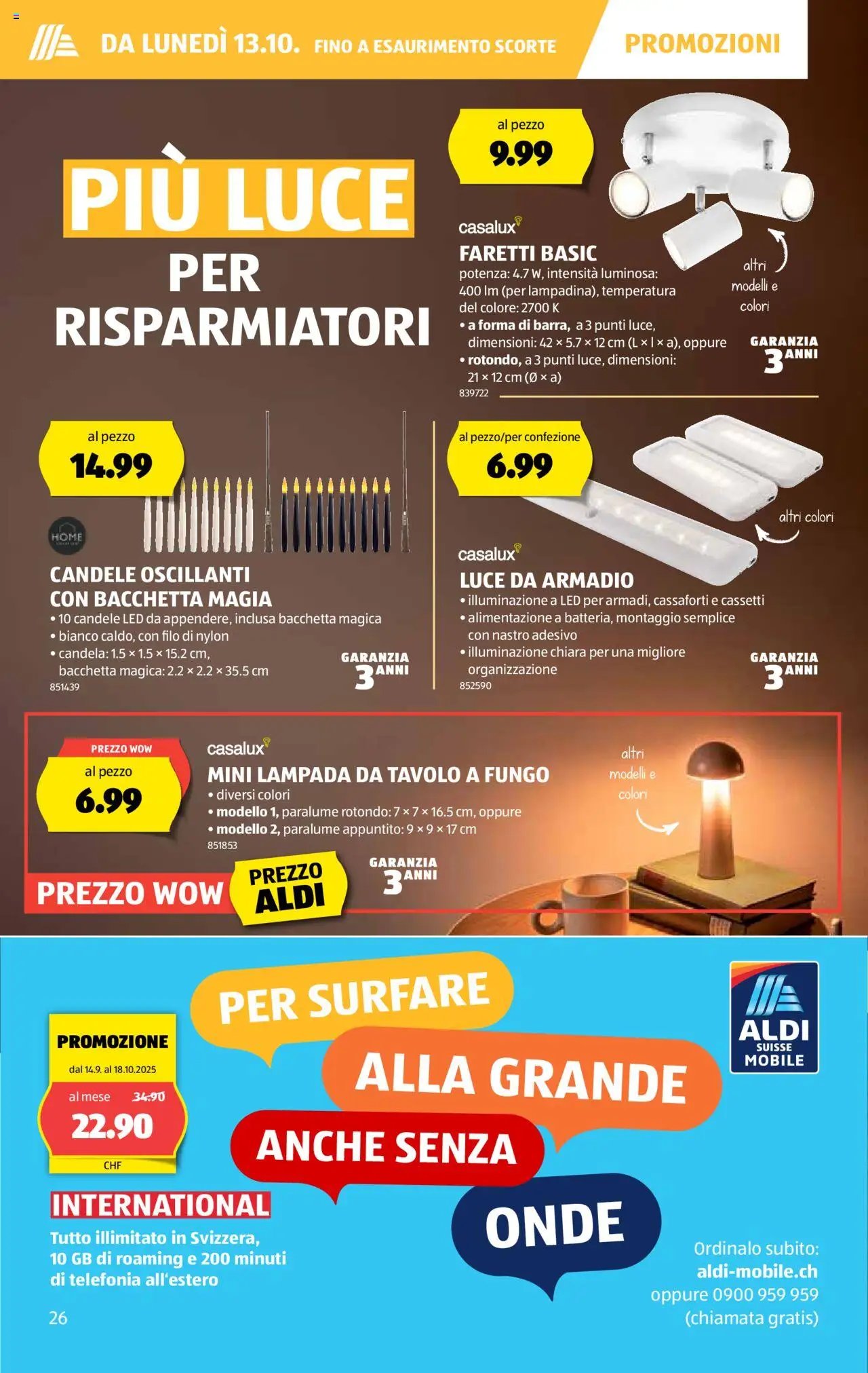 Aldi Aktionen IT (2025-10-09 - 2025-10-15)