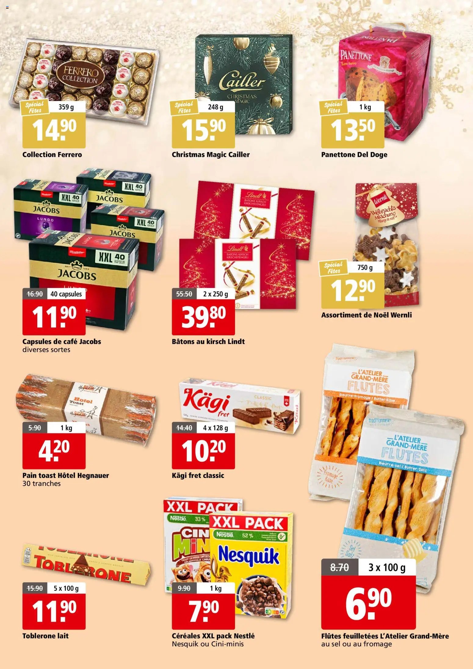 Aligro Aktionen Joyeuses Fêtes (2025-12-15 - 2025-12-24)