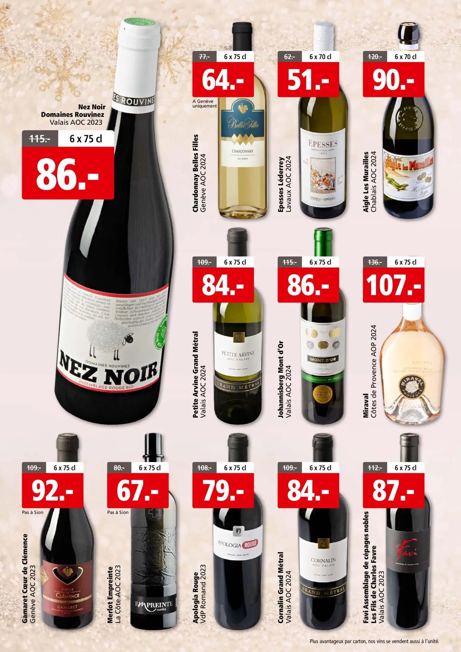 Aligro Aktionen Joyeuses Fêtes (2025-12-15 - 2025-12-24)