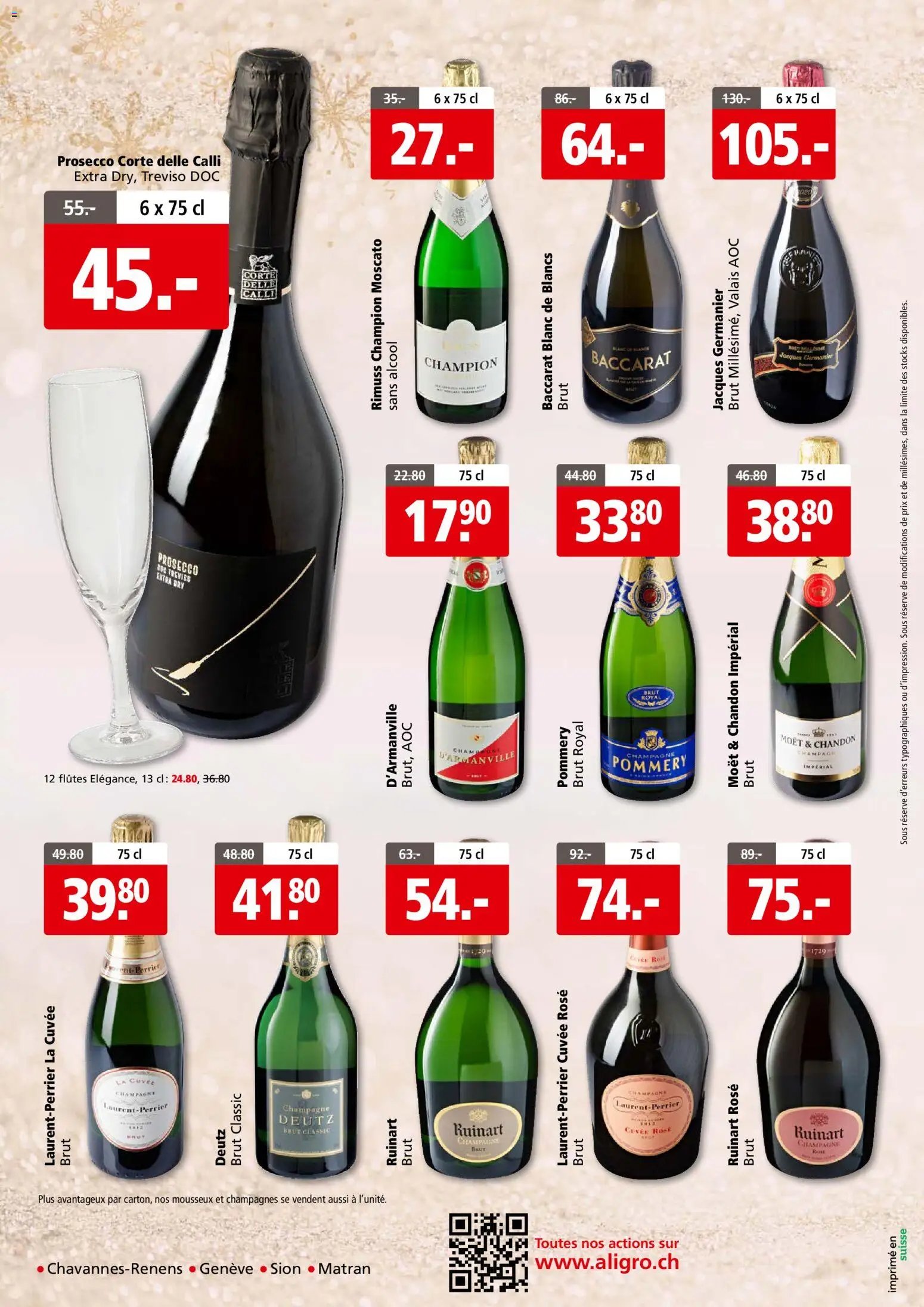 Aligro Aktionen Joyeuses Fêtes (2025-12-15 - 2025-12-24)