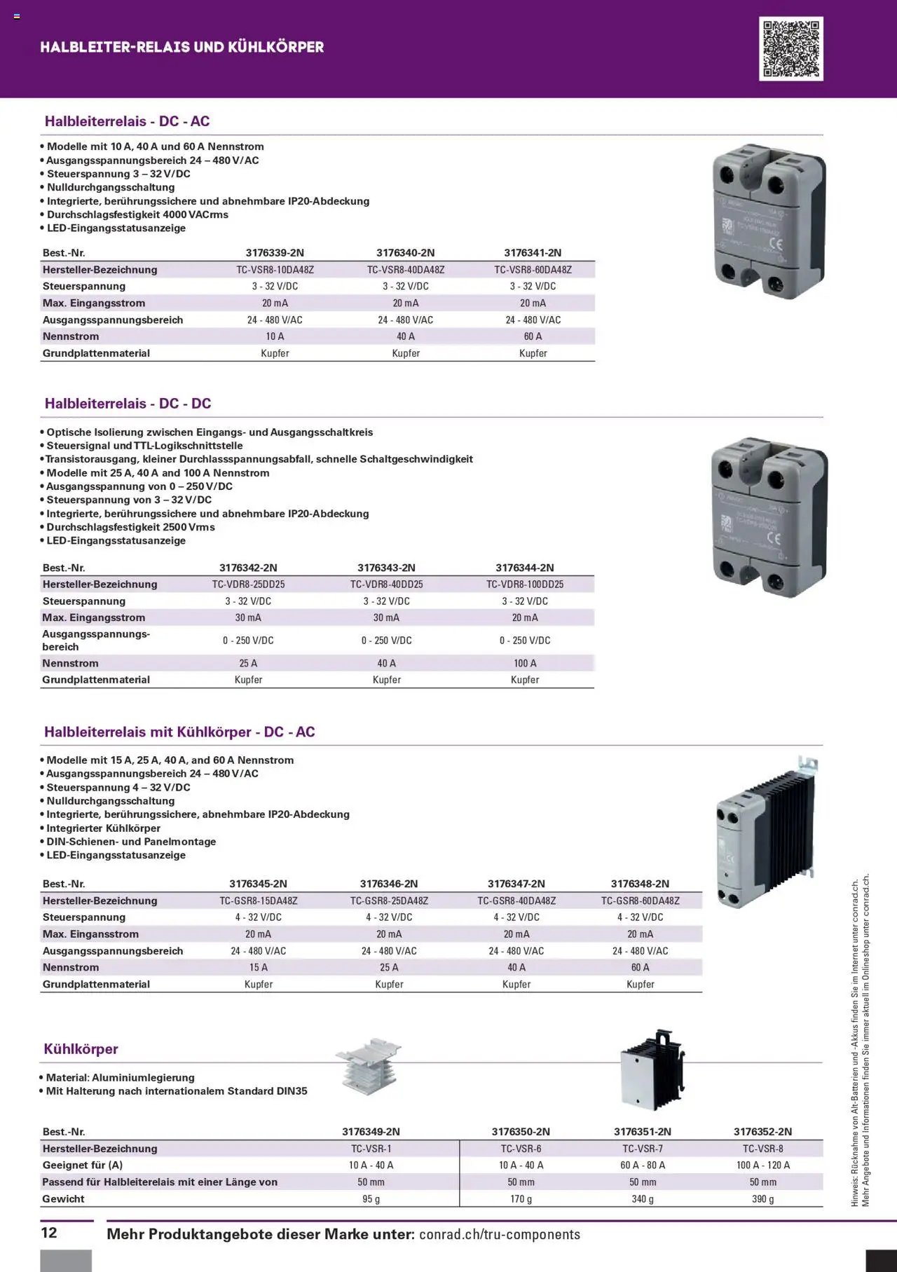 Conrad Aktionen Tru Components (2025-03-13 - 2025-12-31) | 12