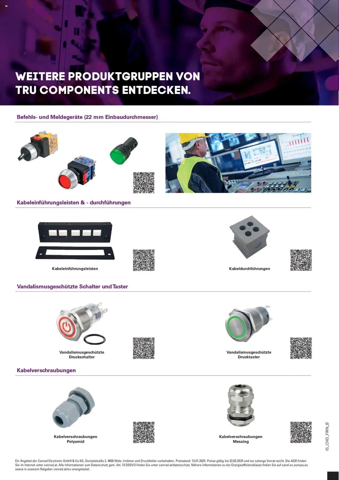 Conrad Aktionen Tru Components (2025-03-13 - 2025-12-31) | 16