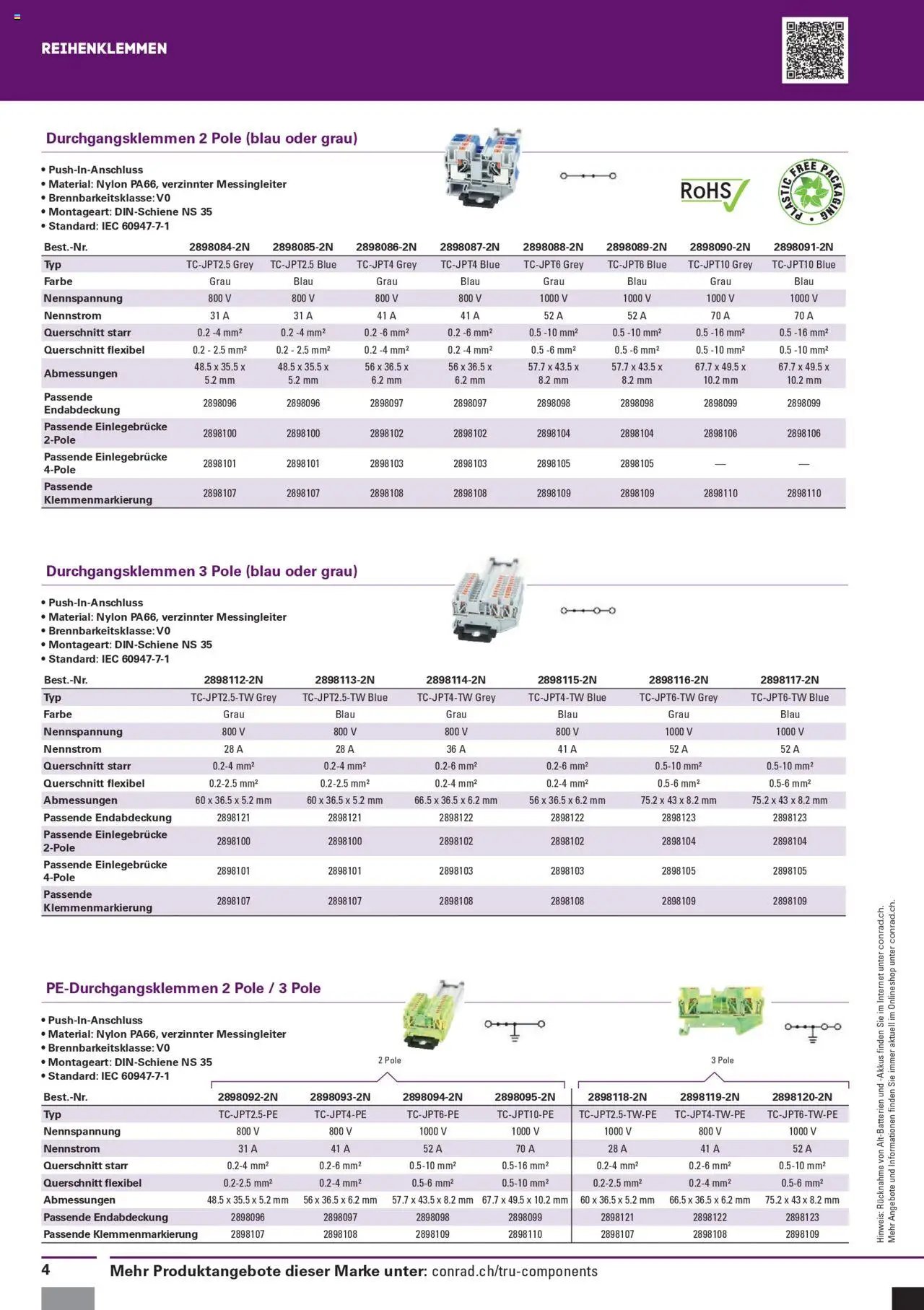 Conrad Aktionen Tru Components (2025-03-13 - 2025-12-31) | 4