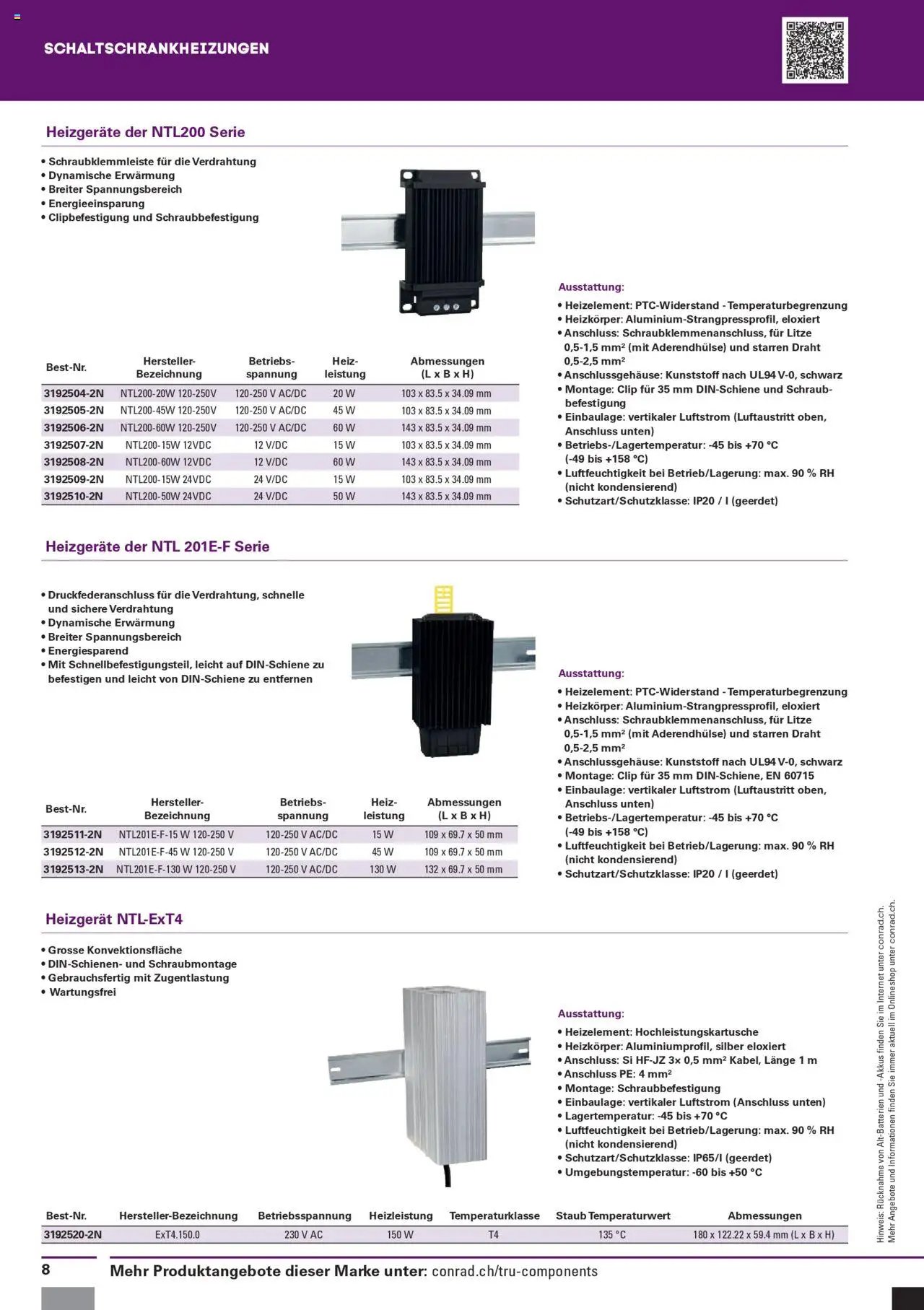 Conrad Aktionen Tru Components (2025-03-13 - 2025-12-31) | 8