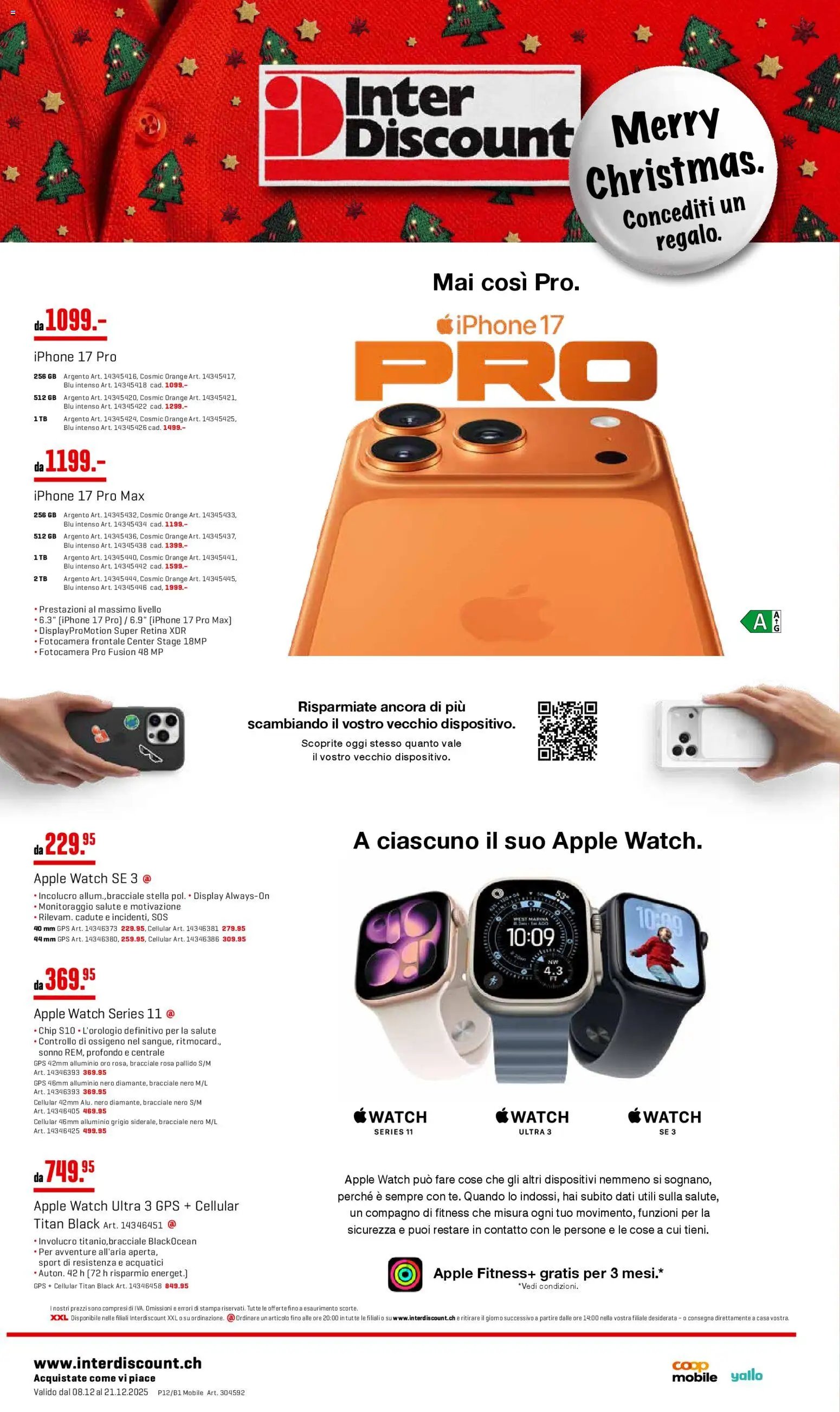 Interdiscount Aktionen Mobile IT (2025-12-08 - 2025-12-21)