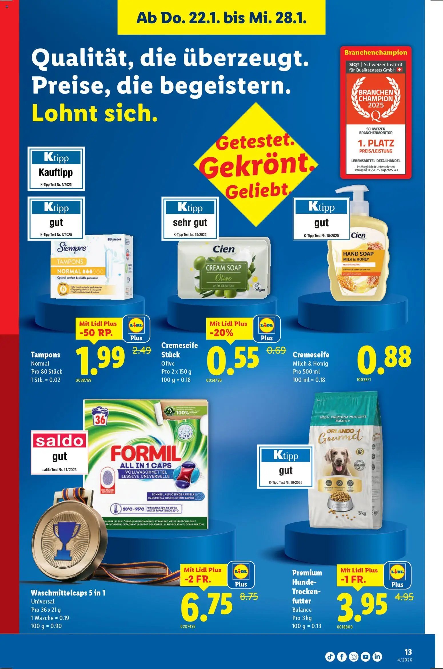 Lidl Aktionen (2026-01-22 - 2026-01-28) | 13
