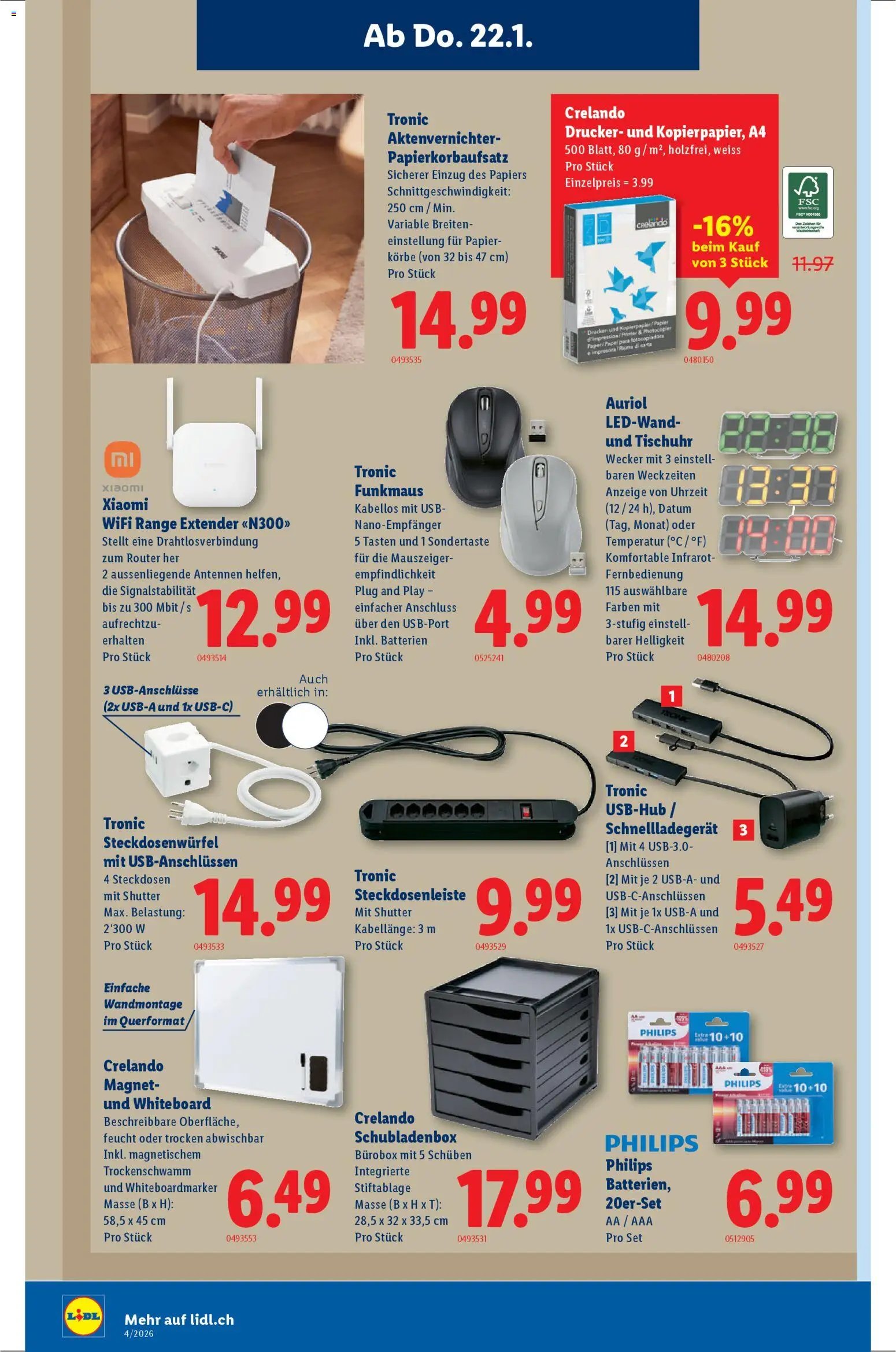 Lidl Aktionen (2026-01-22 - 2026-01-28) | 16