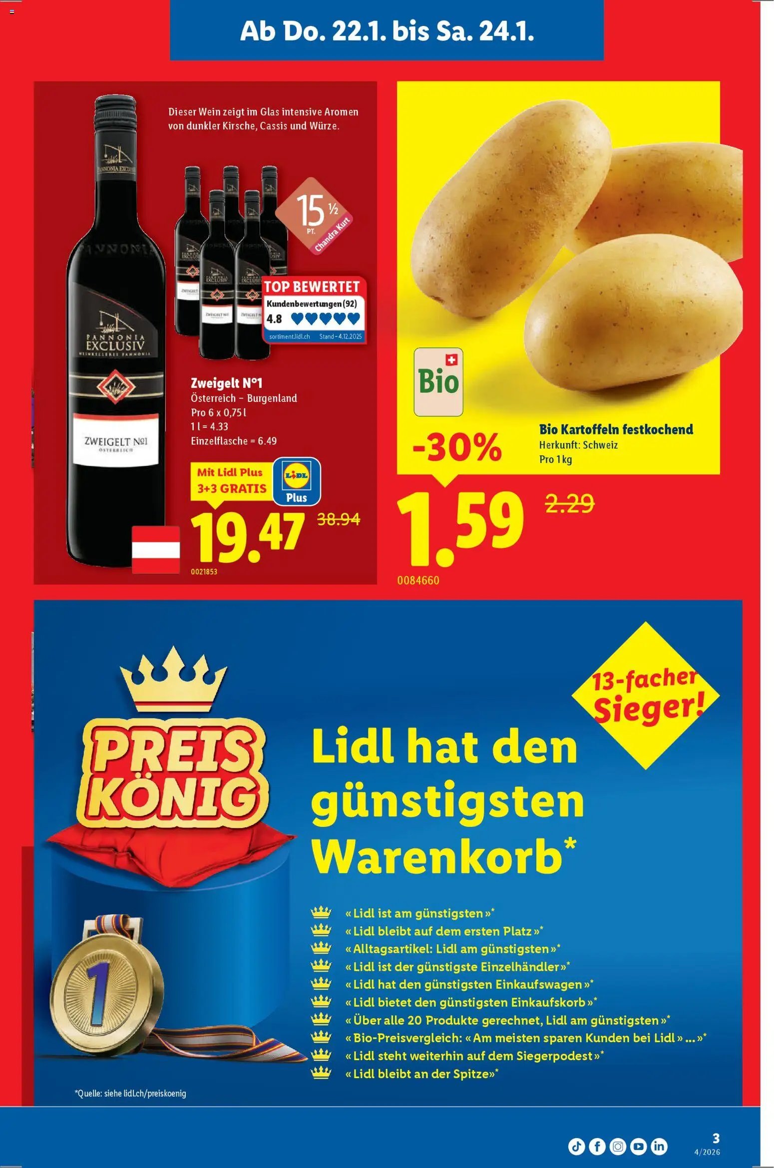 Lidl Aktionen (2026-01-22 - 2026-01-28) | 3