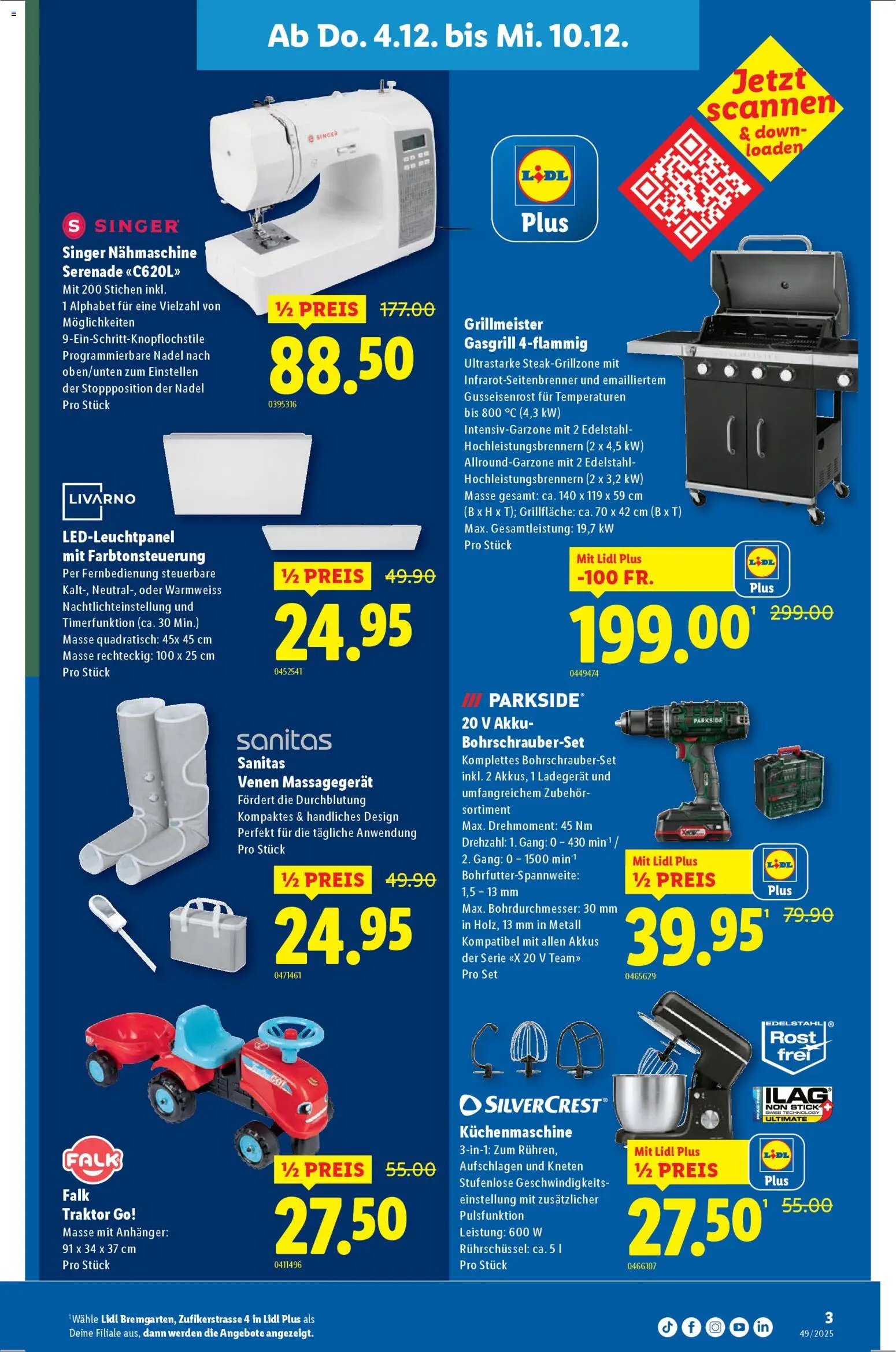 Lidl Aktionen Neueröffnung Bremgarten (2025-12-04 - 2025-12-10) | 3