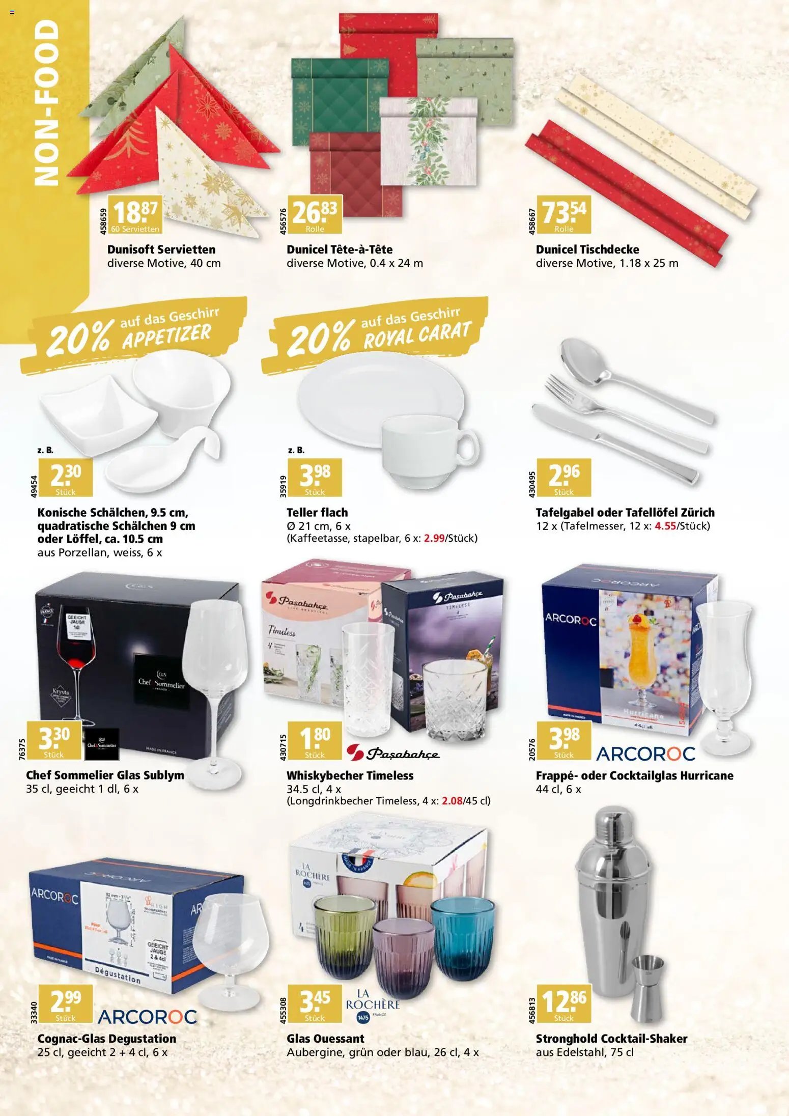 Aligro Aktionen Geschenke Chavannes, Matran, Genf, Sitten (2025-11-03 - 2025-11-15) | 12