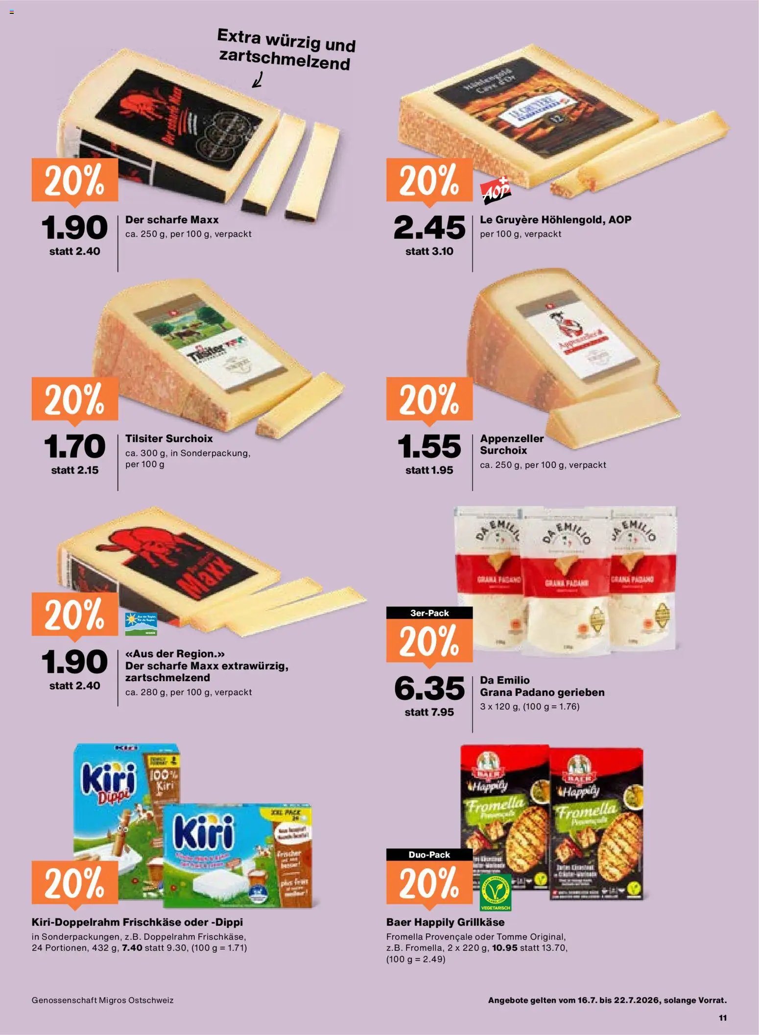 Migros aktionen