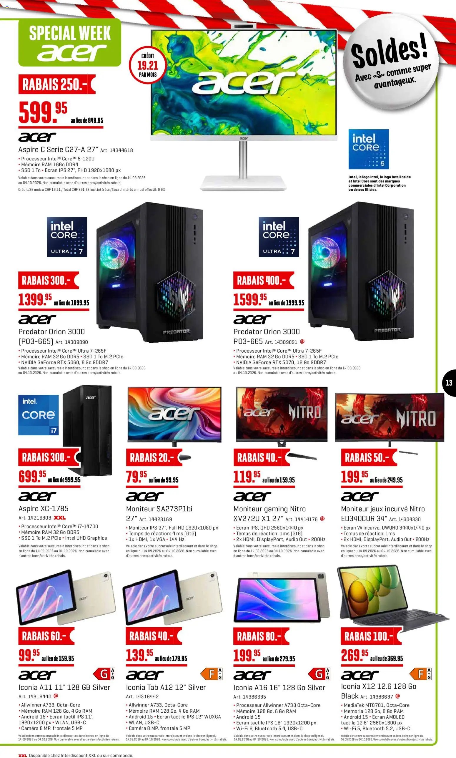 Interdiscount aktionen FR