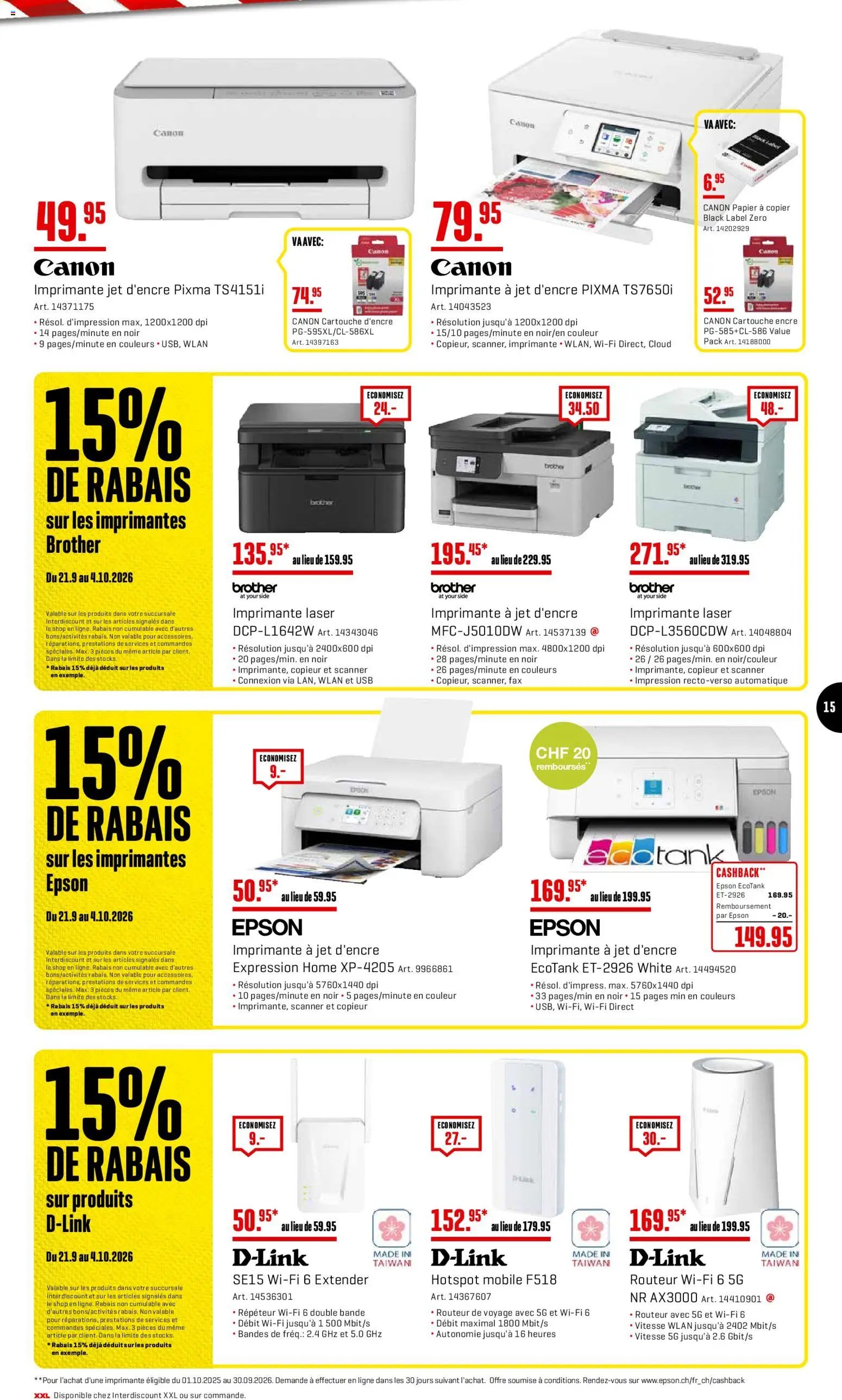Interdiscount aktionen FR