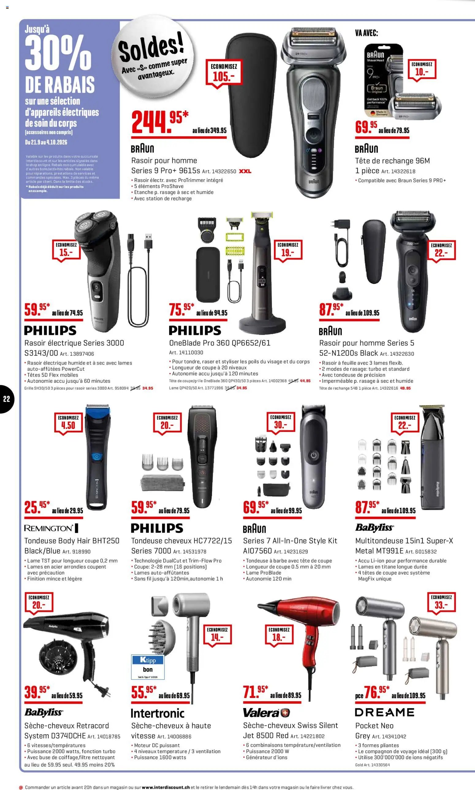 Interdiscount aktionen FR