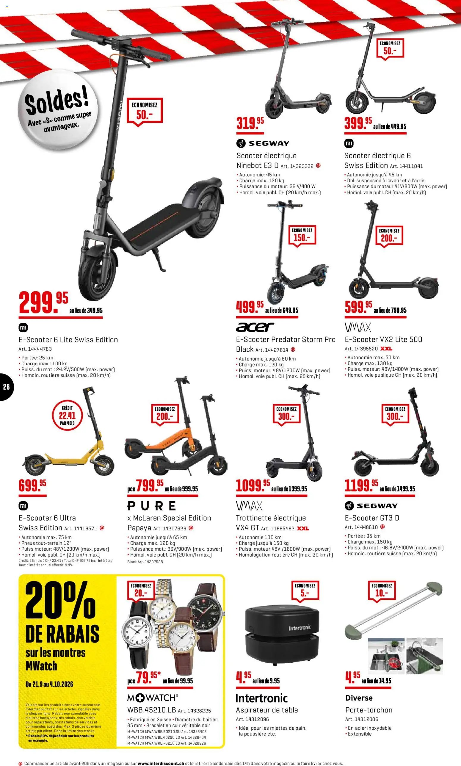 Interdiscount aktionen FR