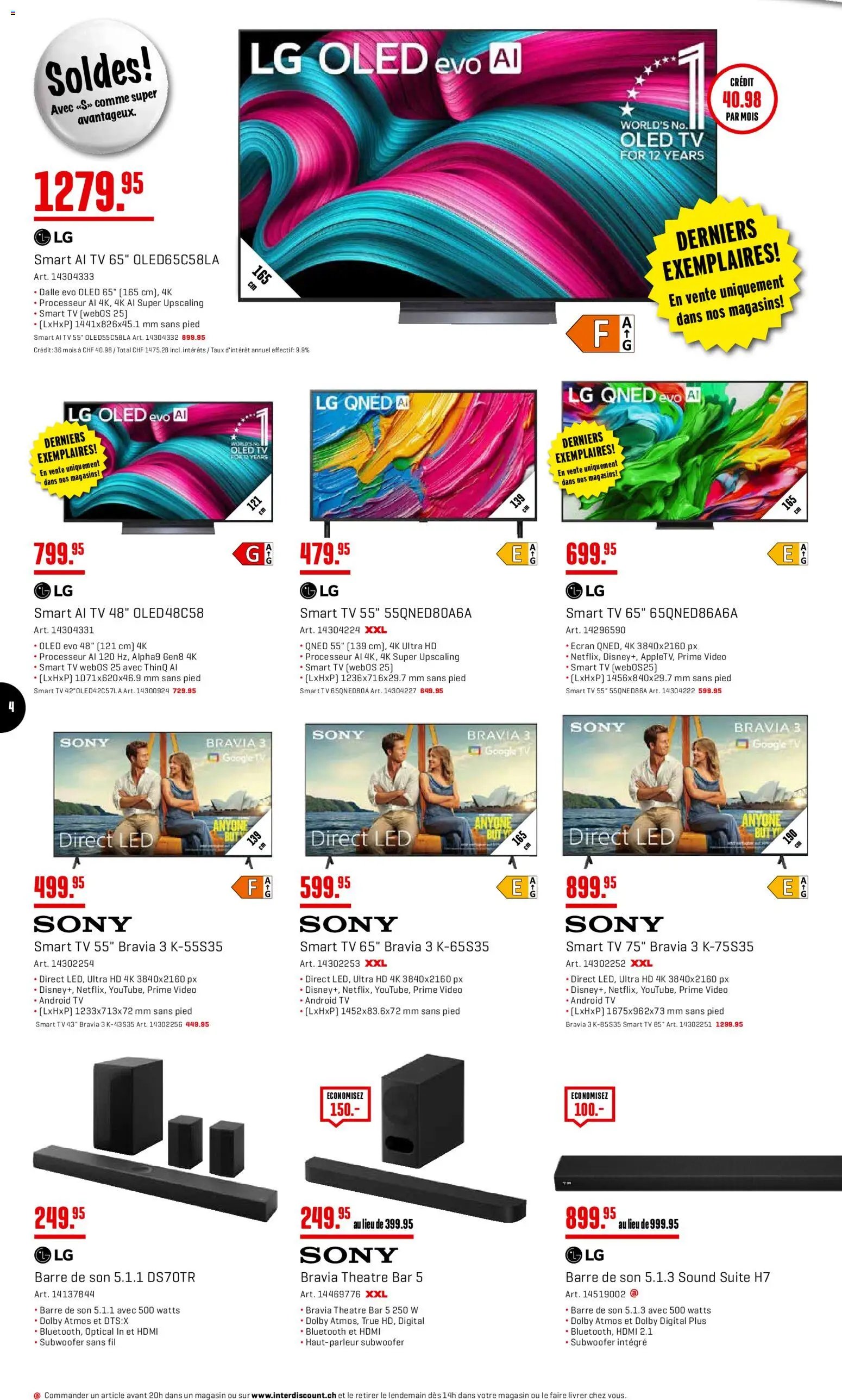 Interdiscount aktionen FR