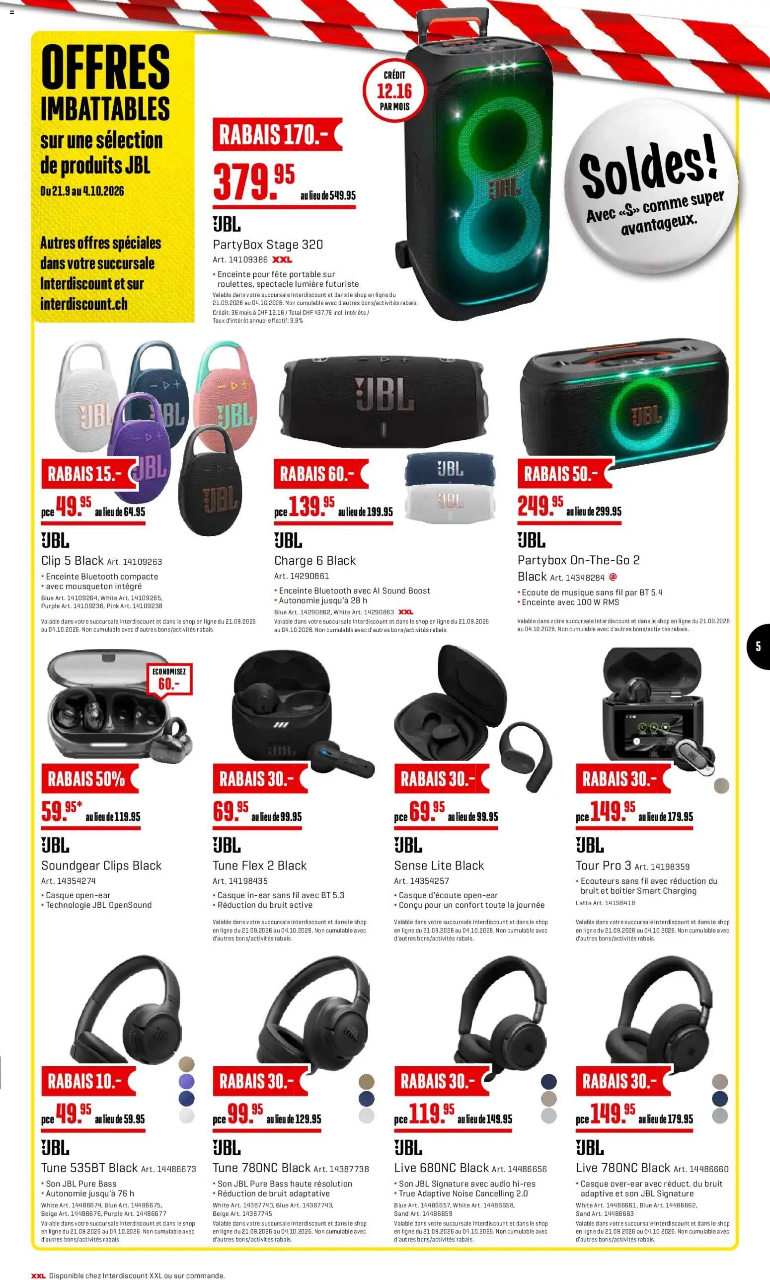 Interdiscount aktionen FR