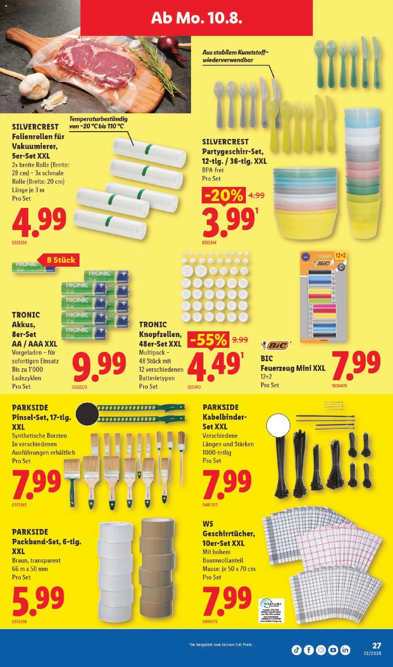 Lidl aktionen