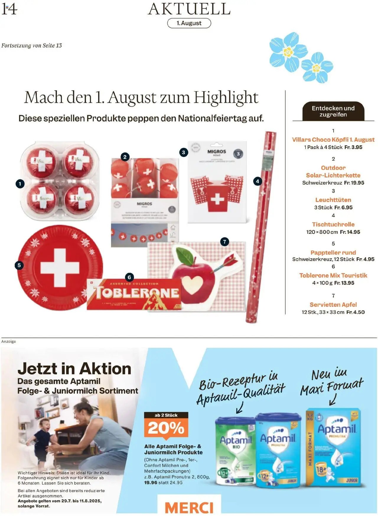 Migros - Magazin (2025-07-28 - 2025-08-04)