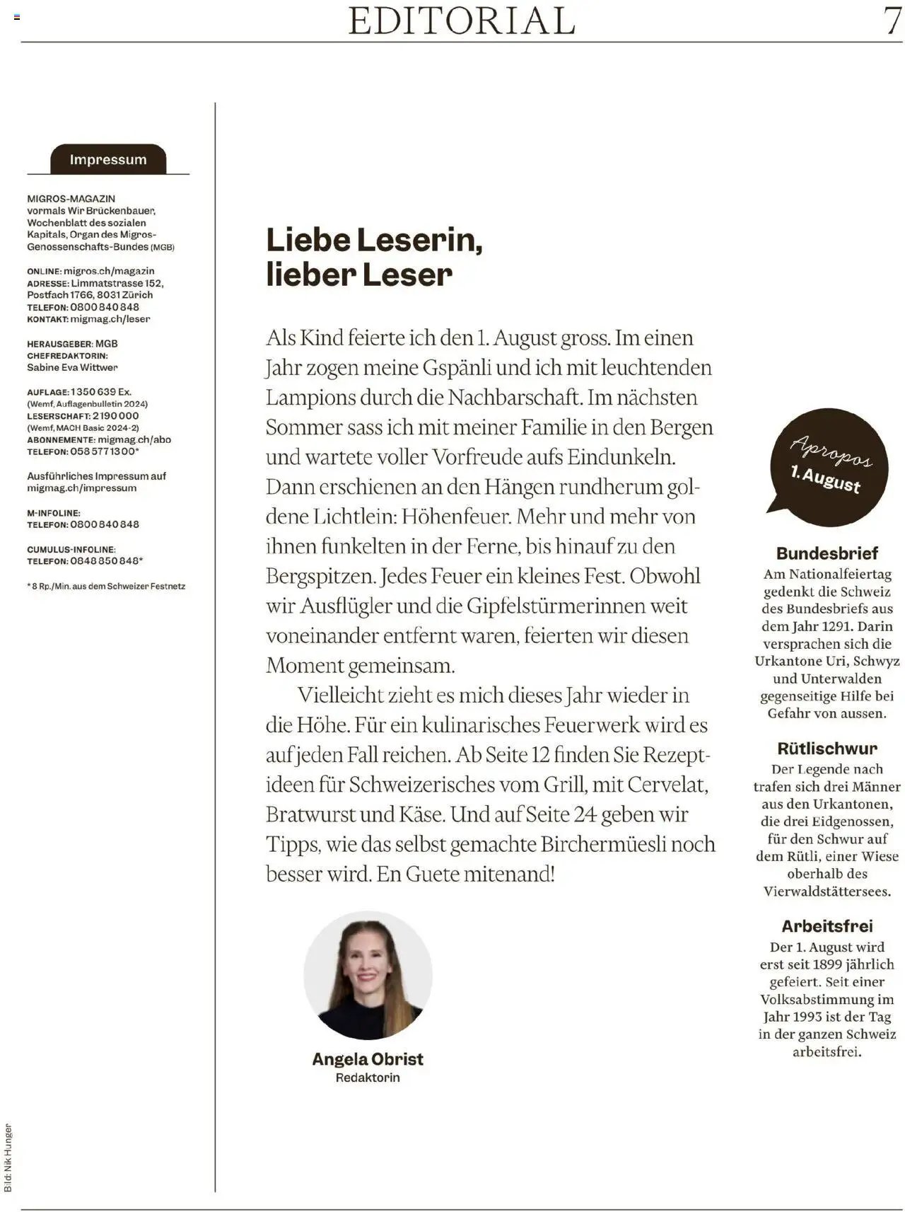 Migros - Magazin (2025-07-28 - 2025-08-04)