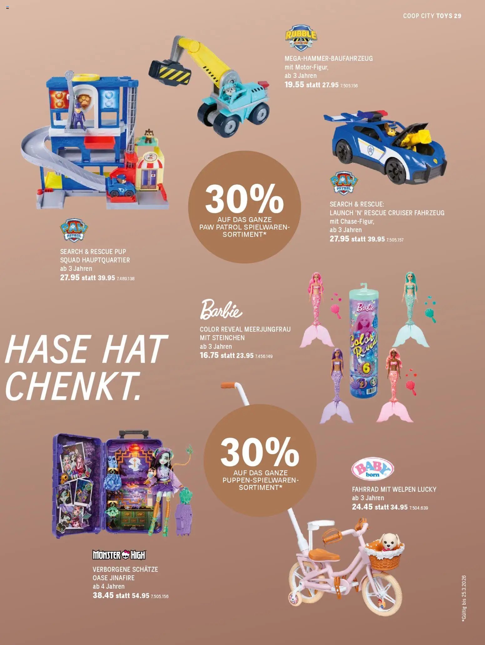 Coop City aktionen Ostern (2026-03-23 - 2026-04-06) | 29