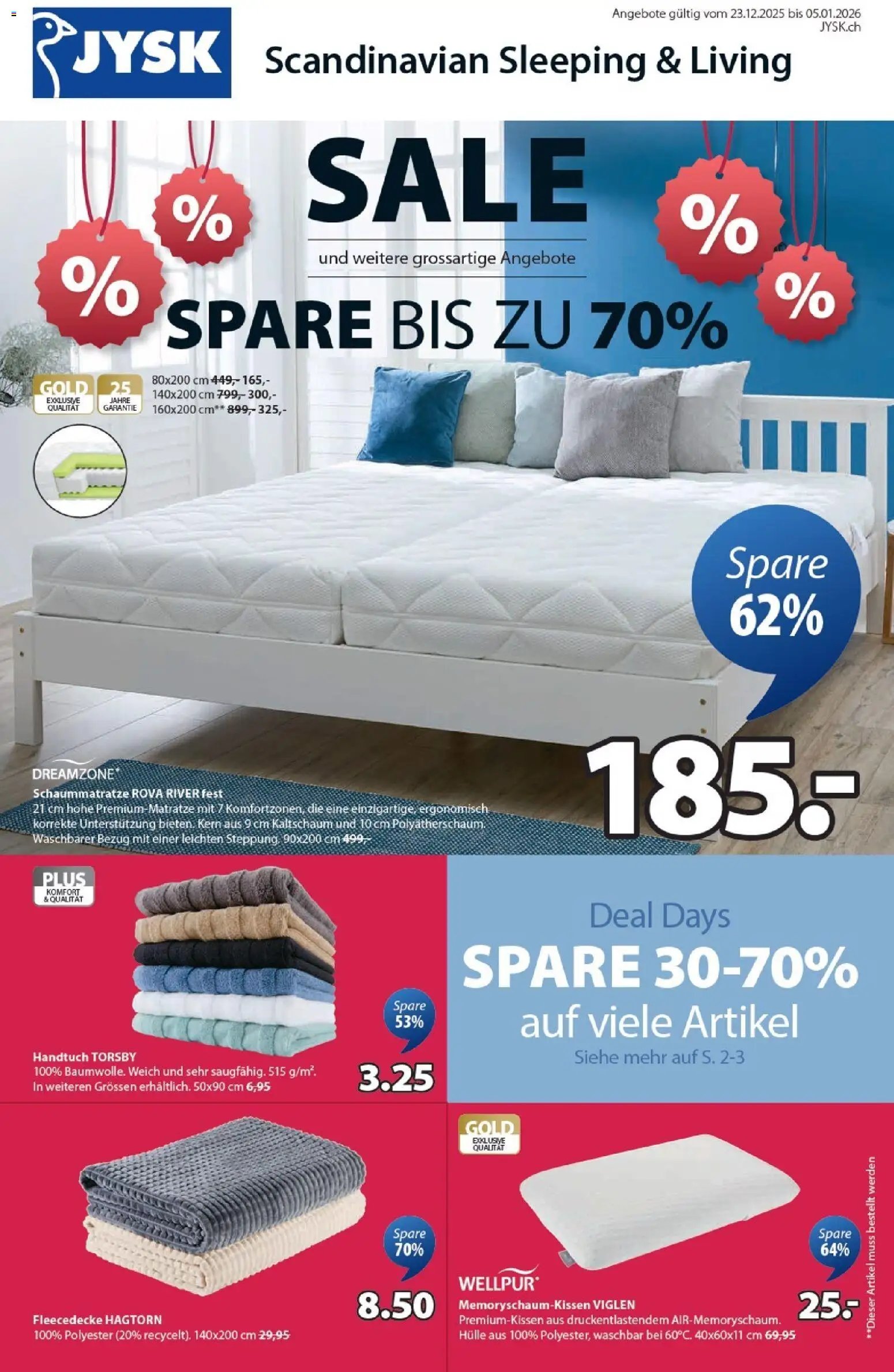 JYSK Aktionen (2025-12-23 - 2026-01-05)