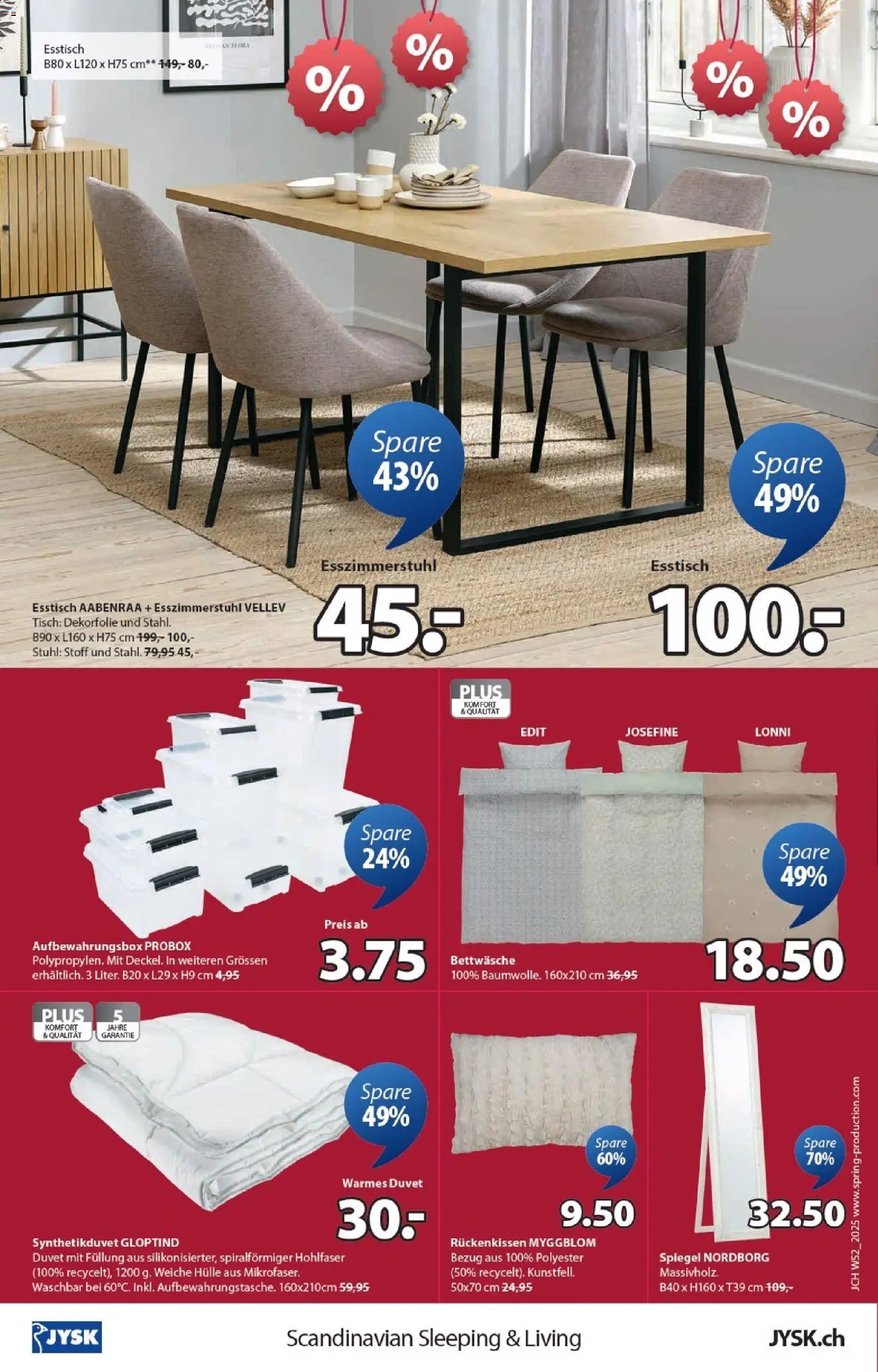 JYSK Aktionen (2025-12-23 - 2026-01-05)