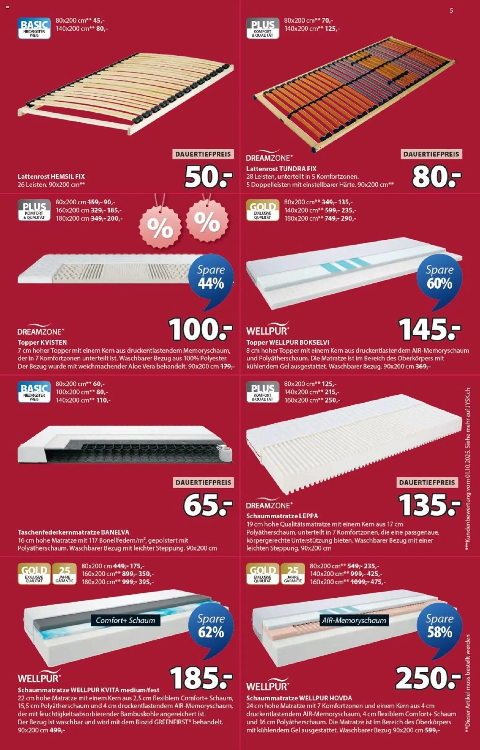 JYSK Aktionen (2025-12-23 - 2026-01-05)