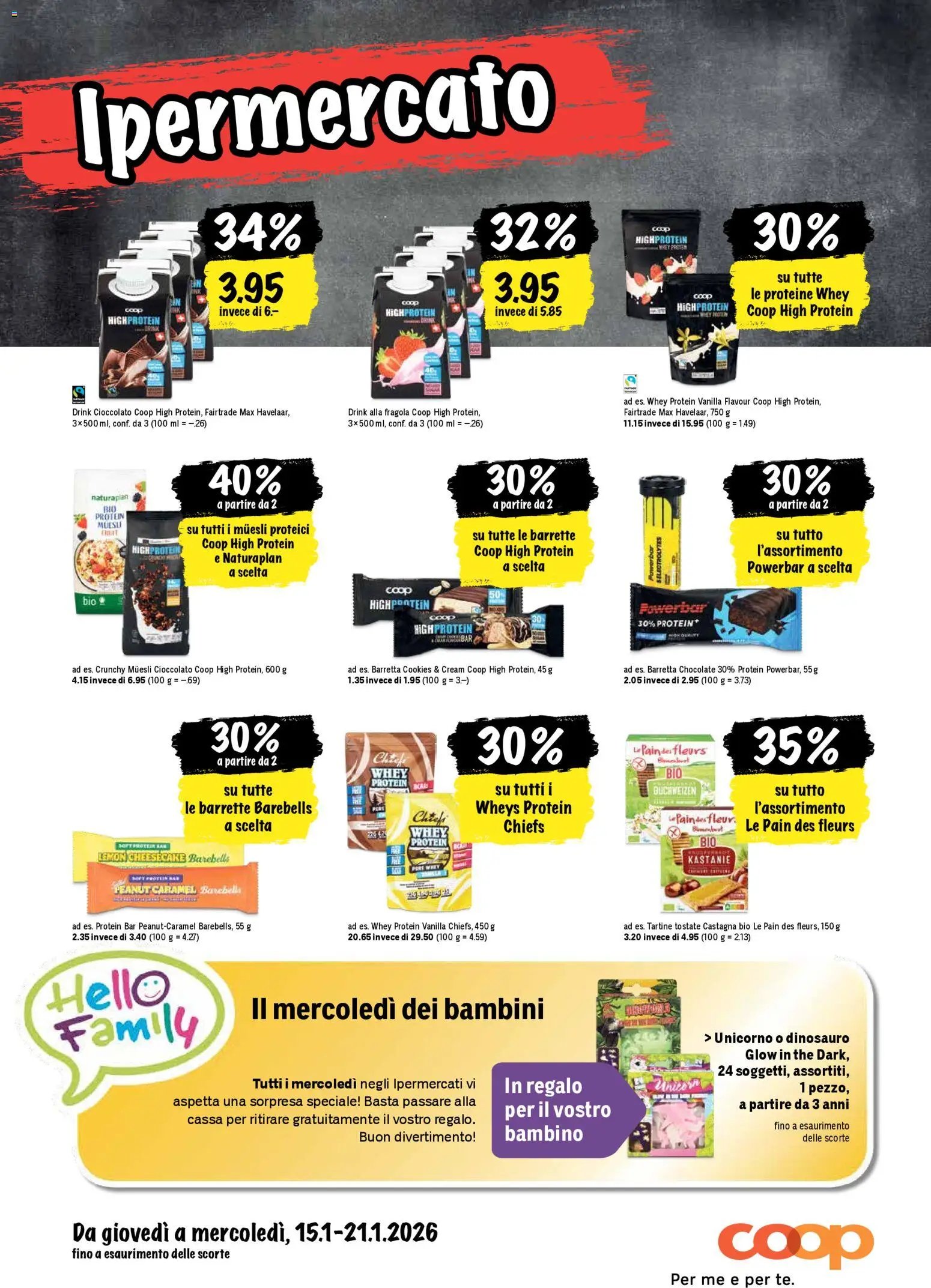 Coop - Una settimana di azioni (2026-01-15 - 2026-01-21) | 28