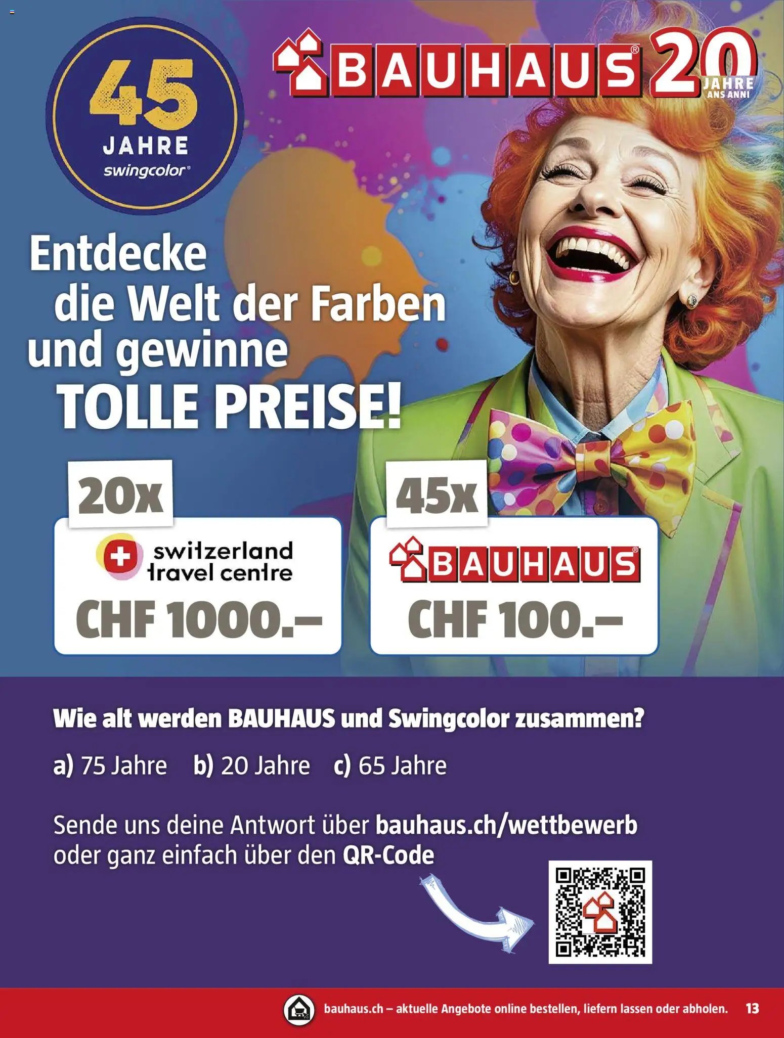Bauhaus aktionen