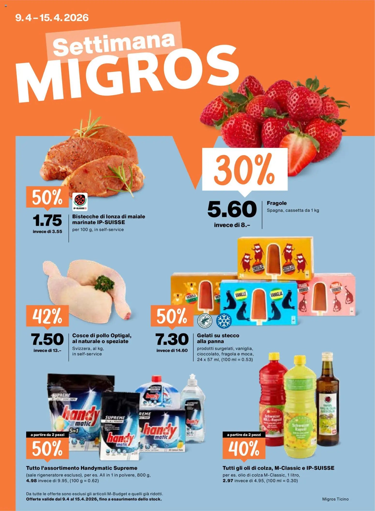 Migros aktionen IT (2026-04-09 - 2026-04-15)