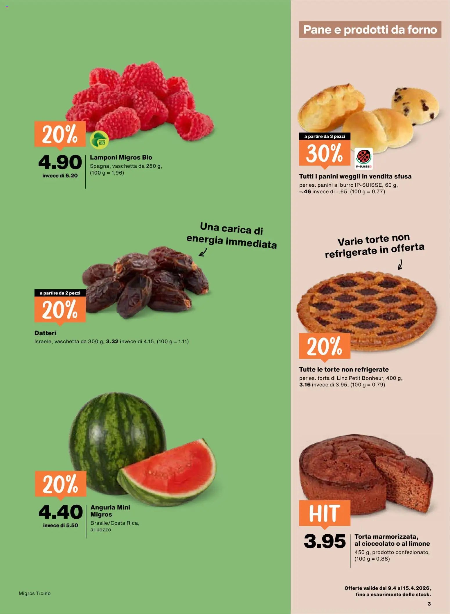 Migros aktionen IT (2026-04-09 - 2026-04-15)