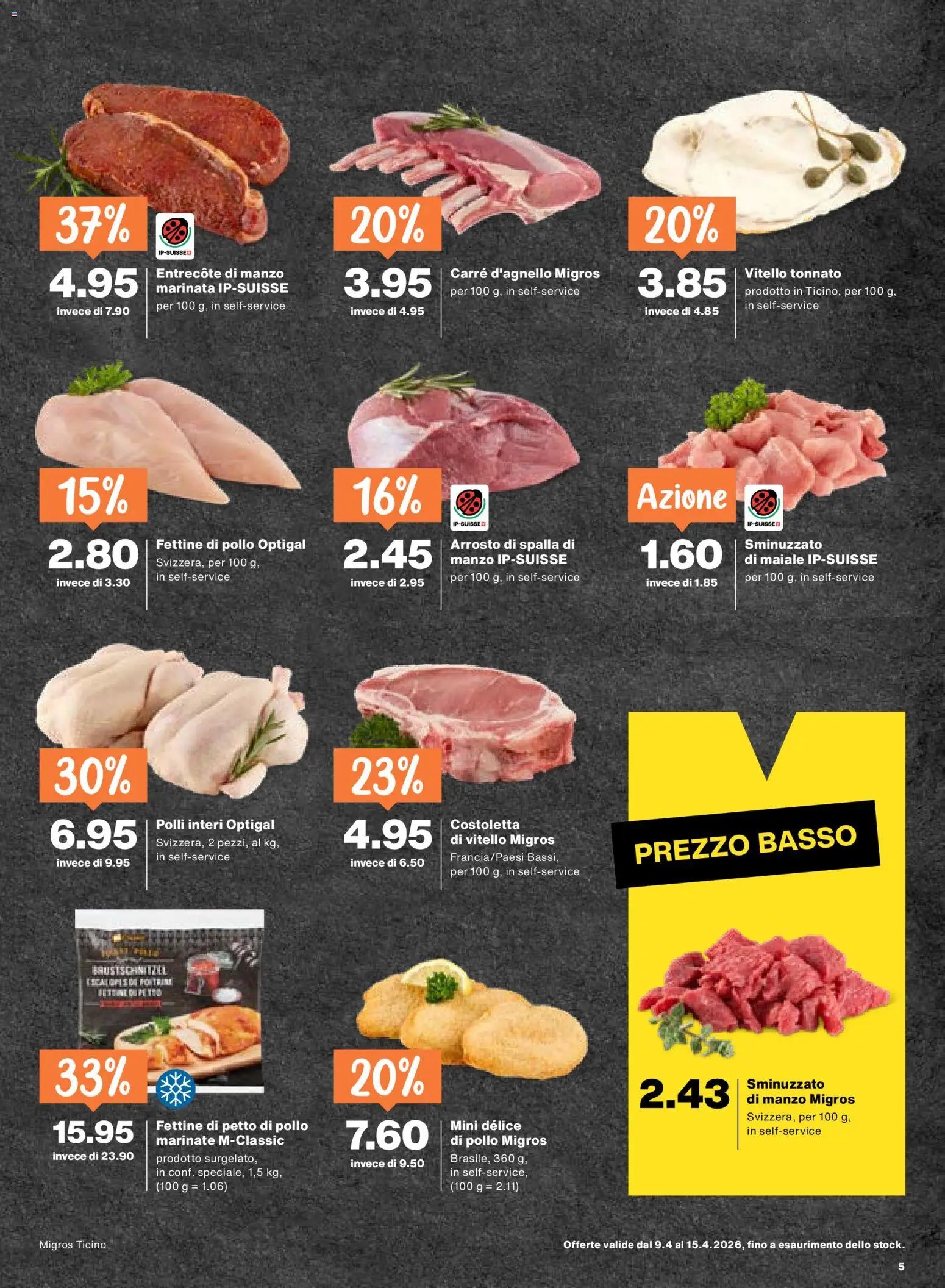 Migros aktionen IT (2026-04-09 - 2026-04-15)