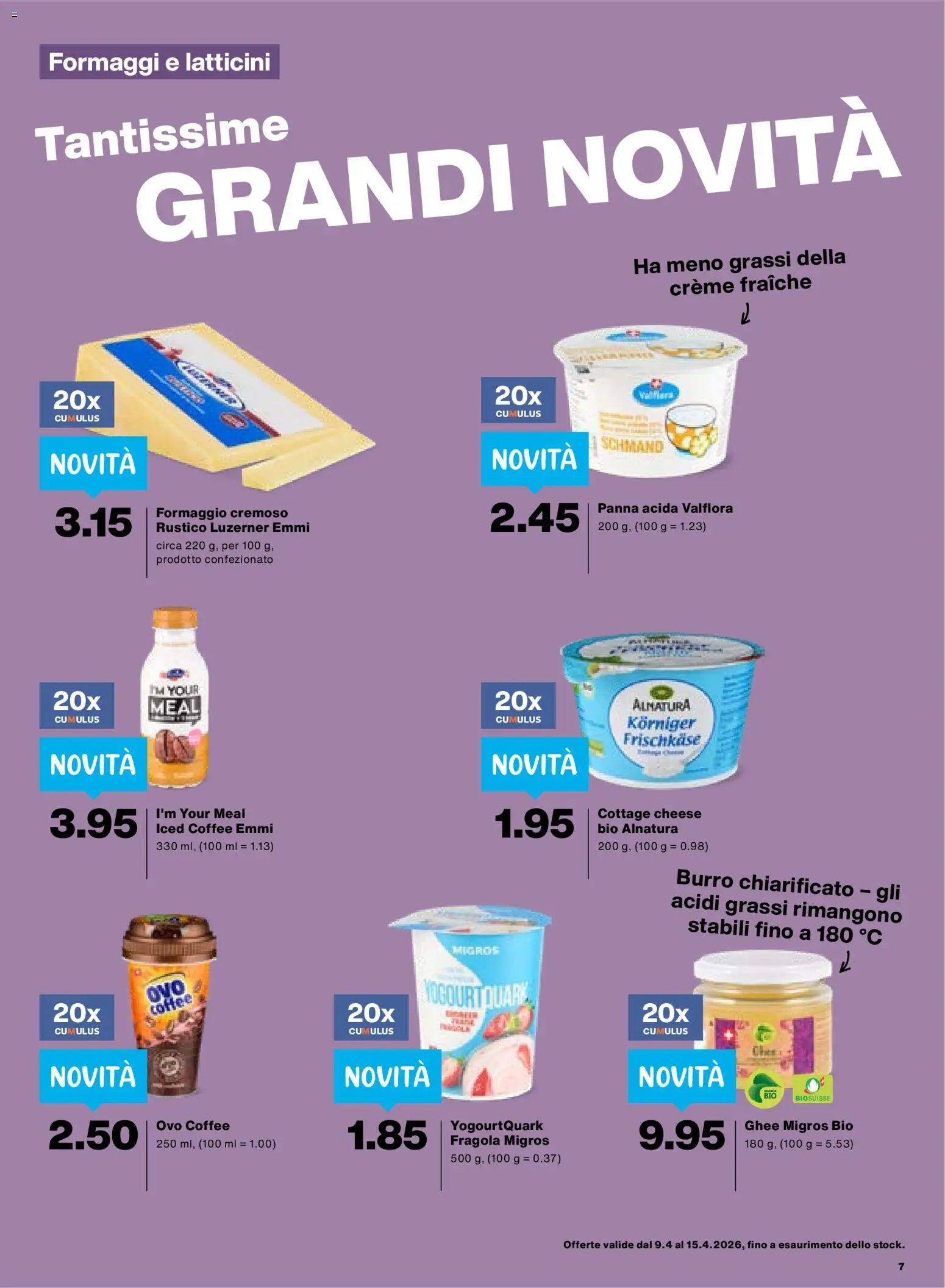 Migros aktionen IT (2026-04-09 - 2026-04-15)