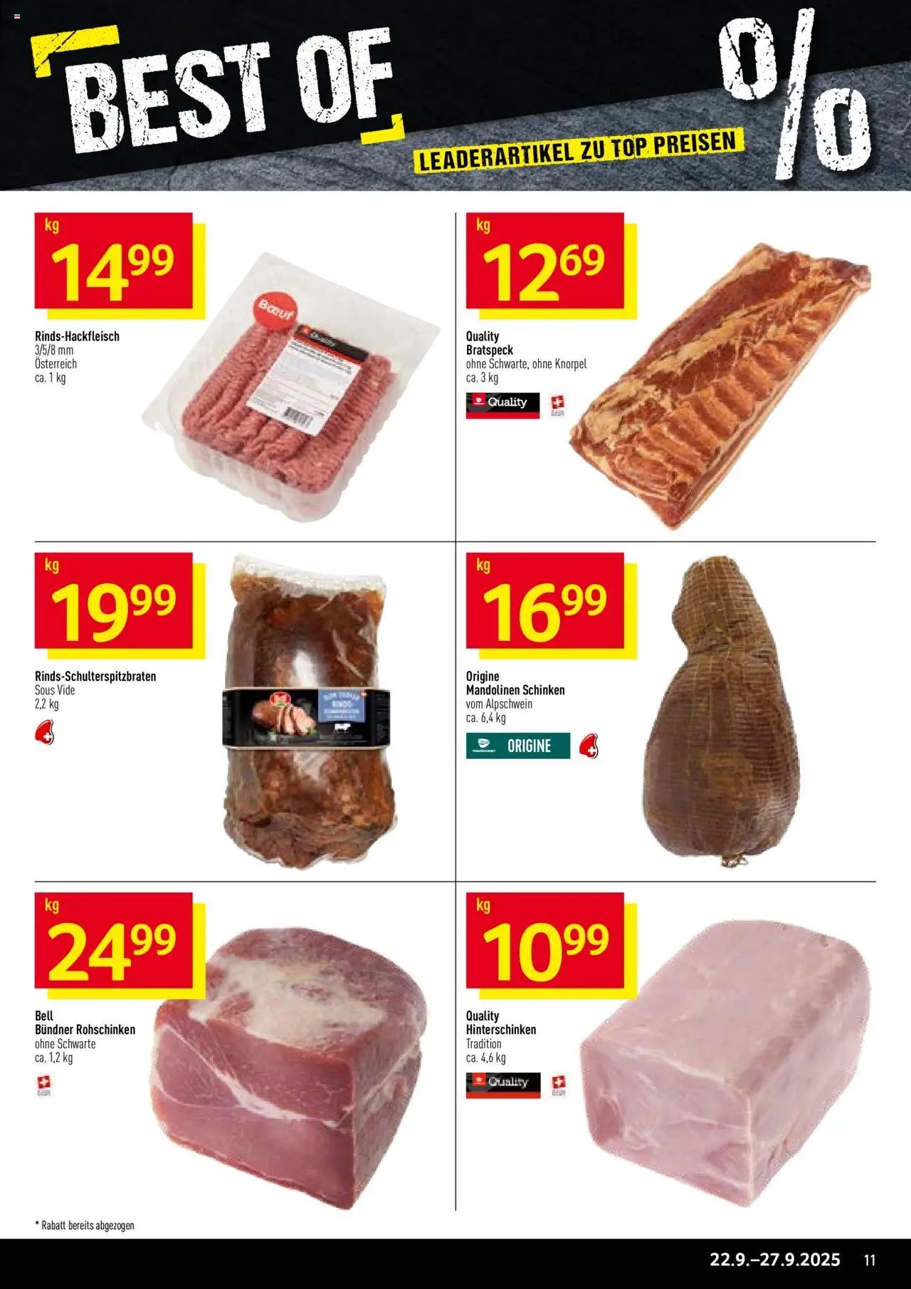 Prodega Aktionen (2025-09-22 - 2025-09-27)