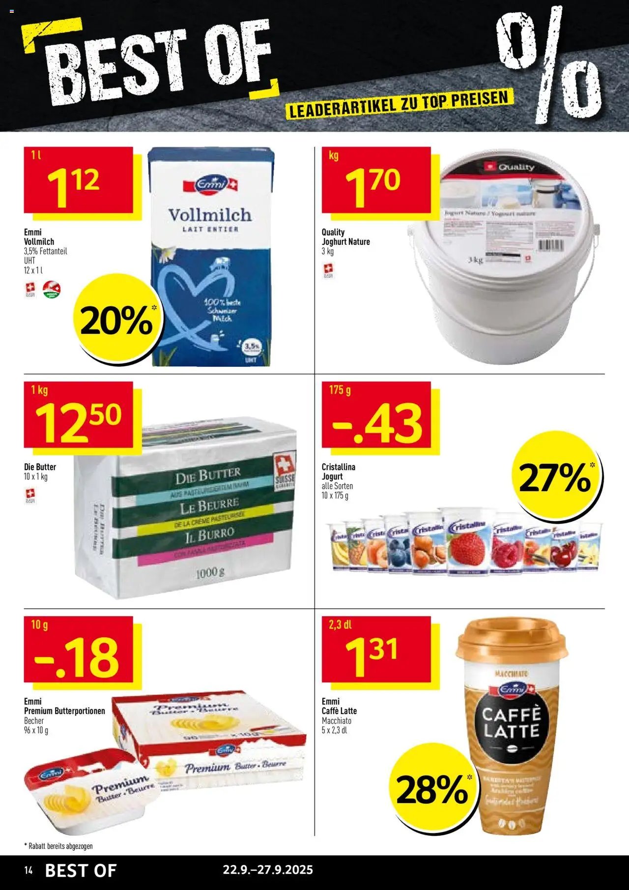 Prodega Aktionen (2025-09-22 - 2025-09-27)