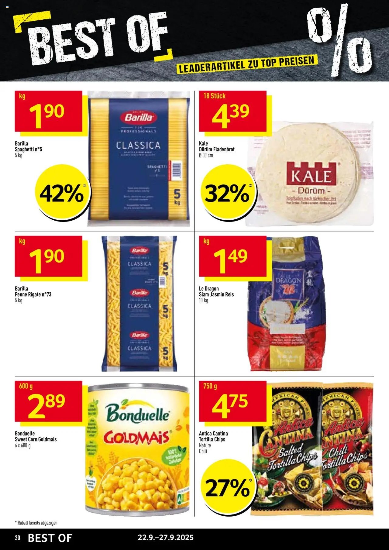 Prodega Aktionen (2025-09-22 - 2025-09-27)