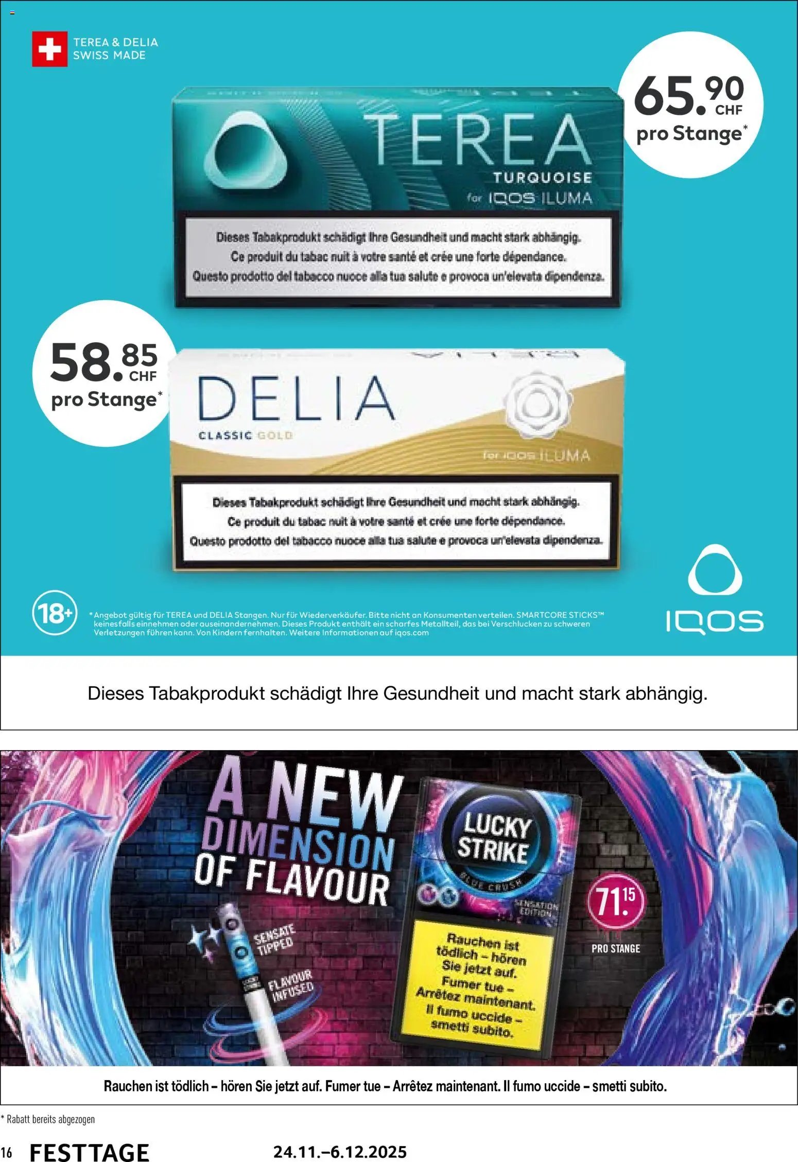 Prodega Aktionen Festtage (2025-11-24 - 2025-12-06)