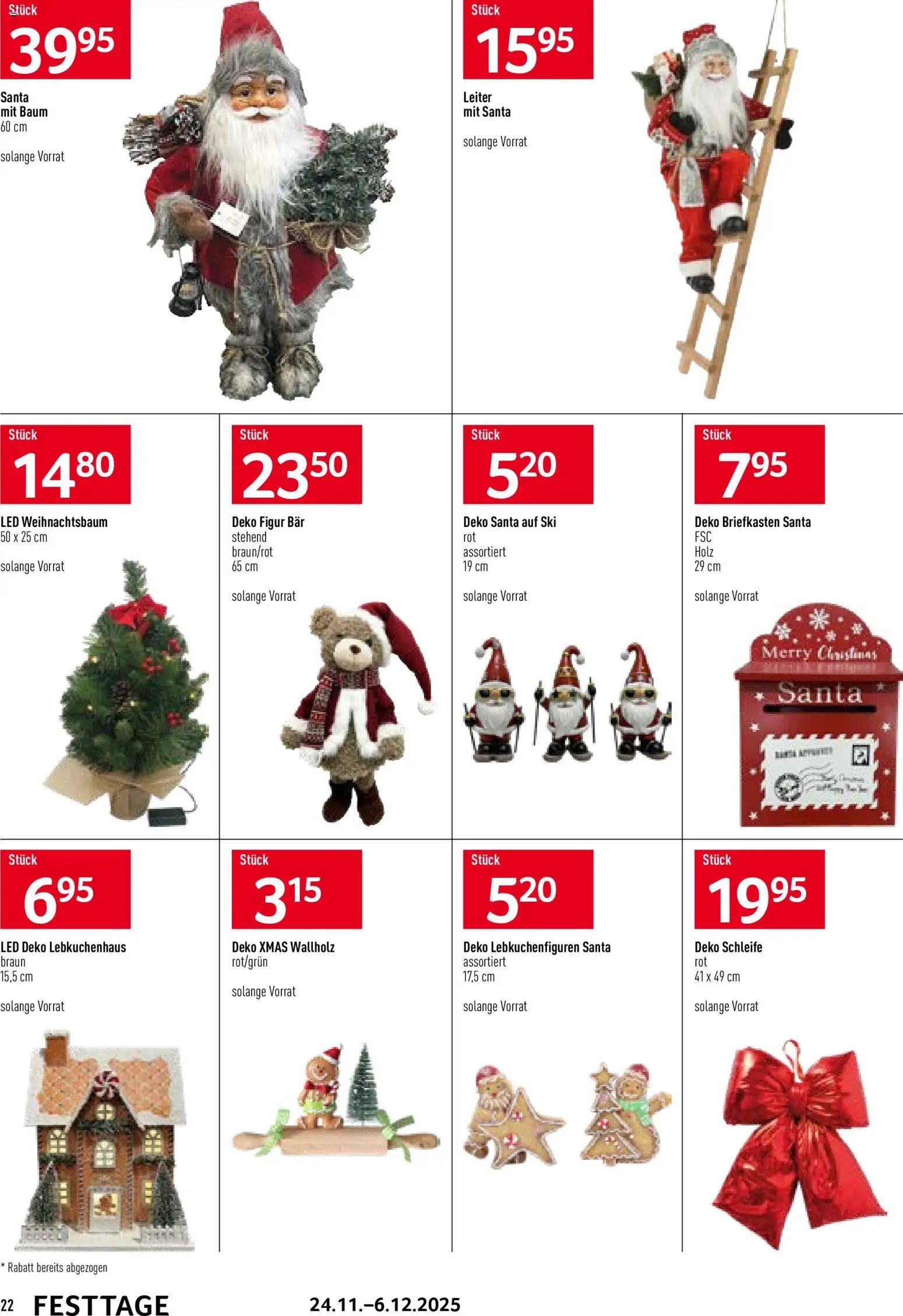 Prodega Aktionen Festtage (2025-11-24 - 2025-12-06)