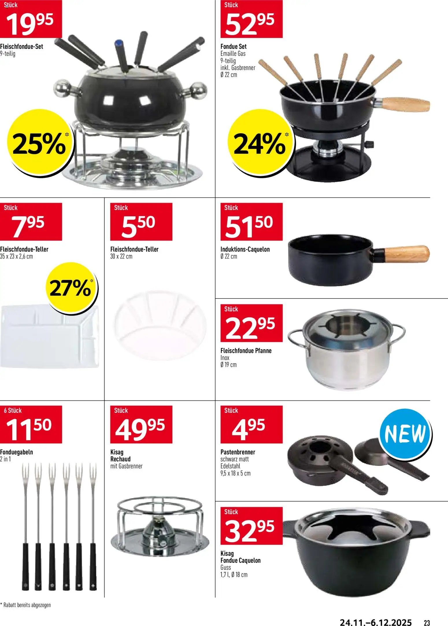 Prodega Aktionen Festtage (2025-11-24 - 2025-12-06)