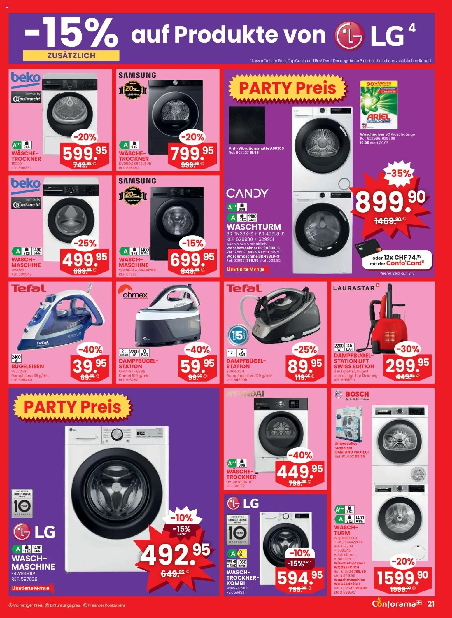 Conforama aktionen (2026-03-25 - 2026-04-07) | 21