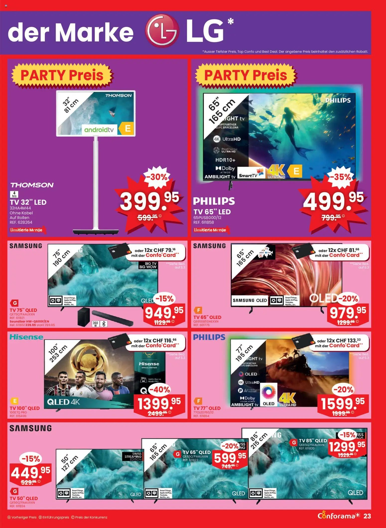 Conforama aktionen (2026-03-25 - 2026-04-07) | 23